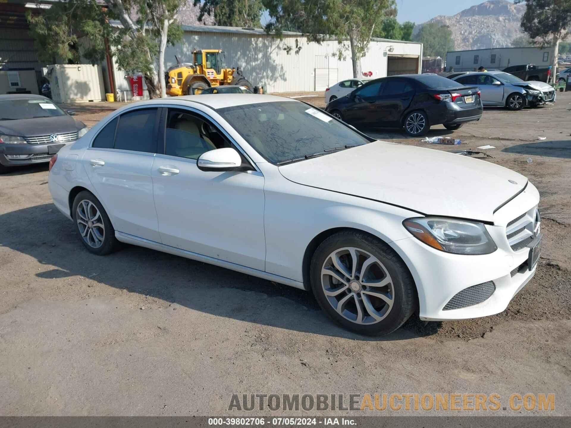 55SWF4JB6FU072507 MERCEDES-BENZ C 300 2015