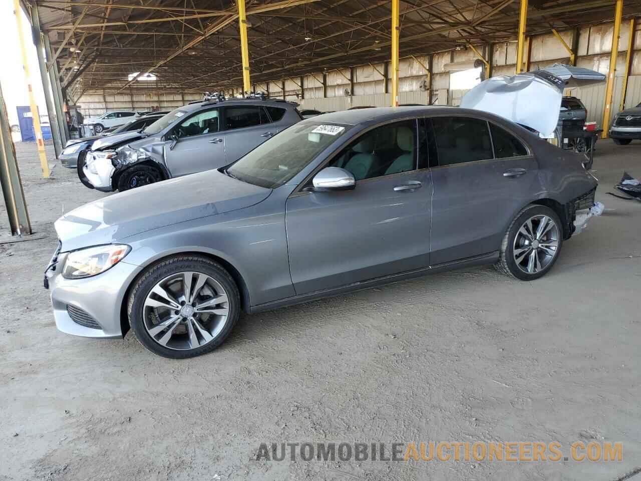 55SWF4JB6FU073012 MERCEDES-BENZ C-CLASS 2015