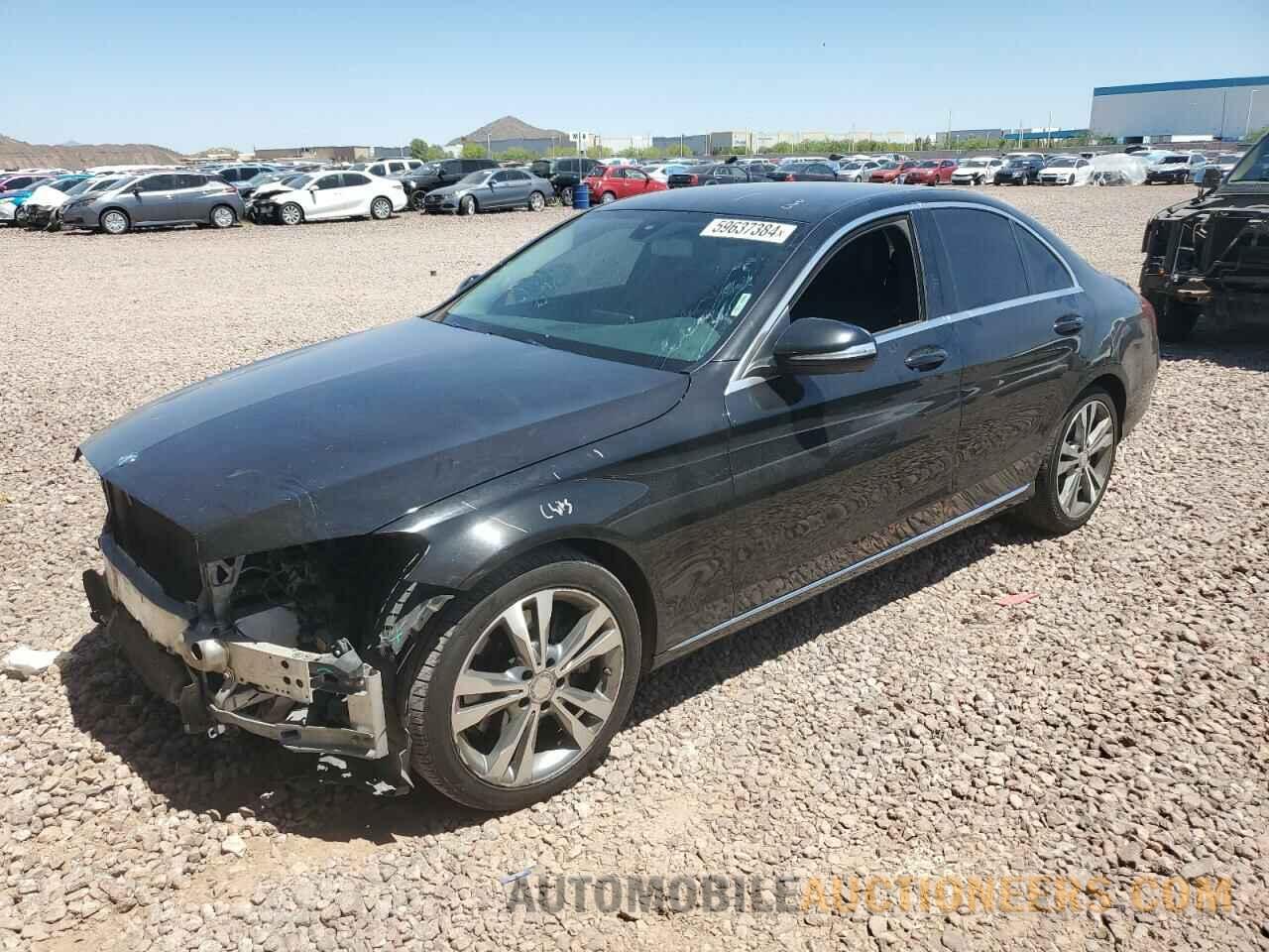 55SWF4JB6FU073706 MERCEDES-BENZ C-CLASS 2015