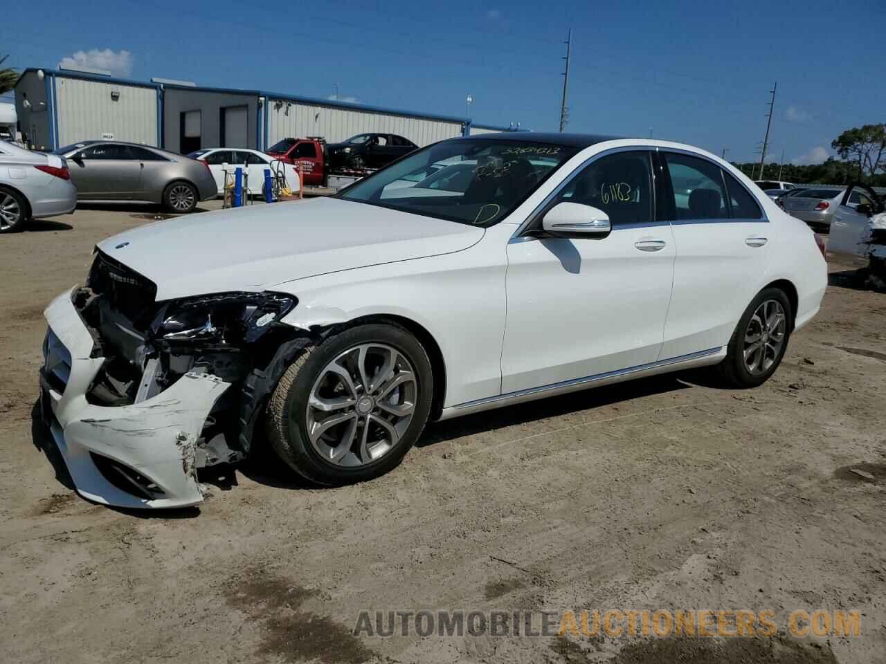 55SWF4JB6FU075133 MERCEDES-BENZ C-CLASS 2015