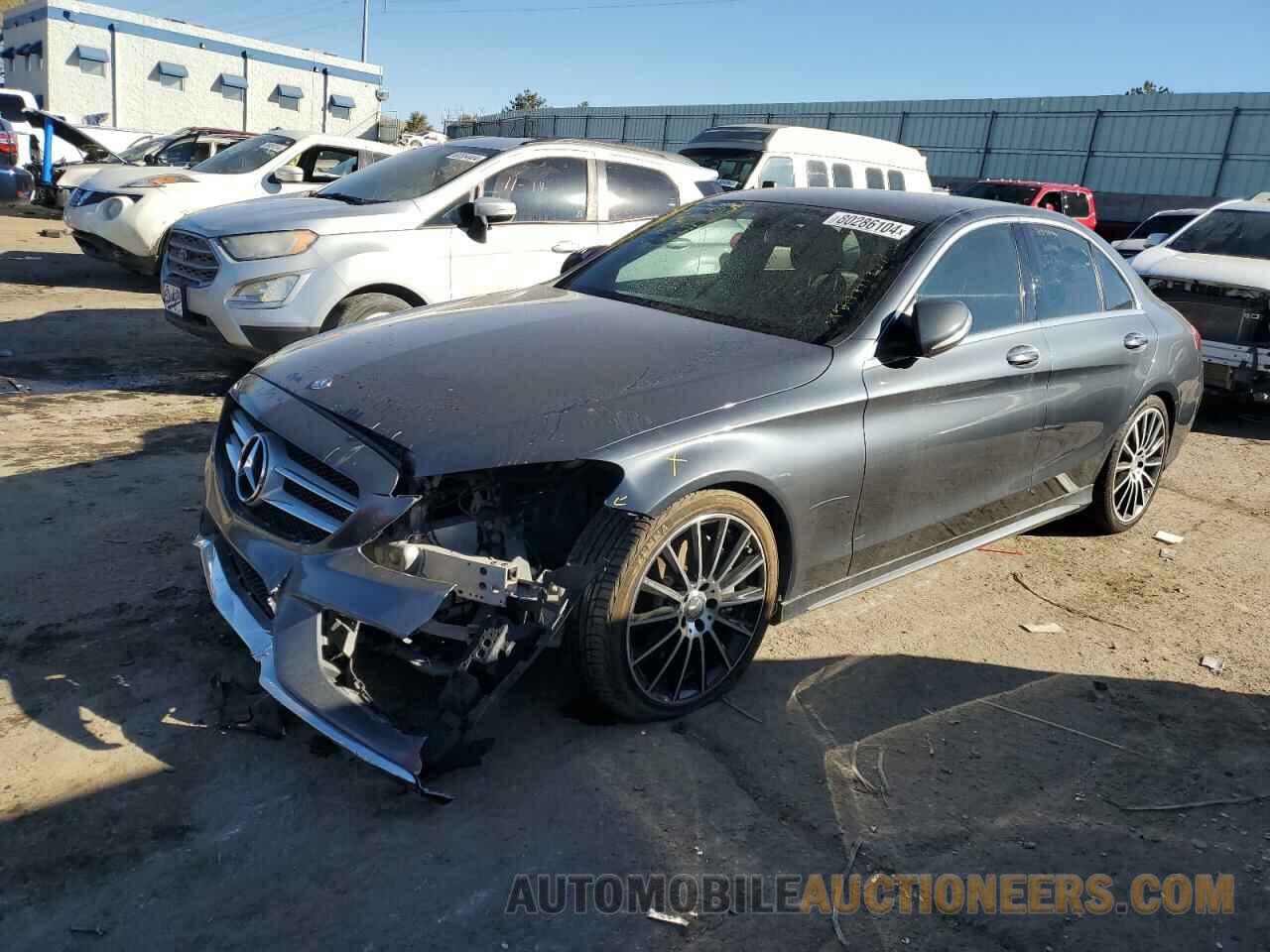 55SWF4JB6FU076086 MERCEDES-BENZ C-CLASS 2015