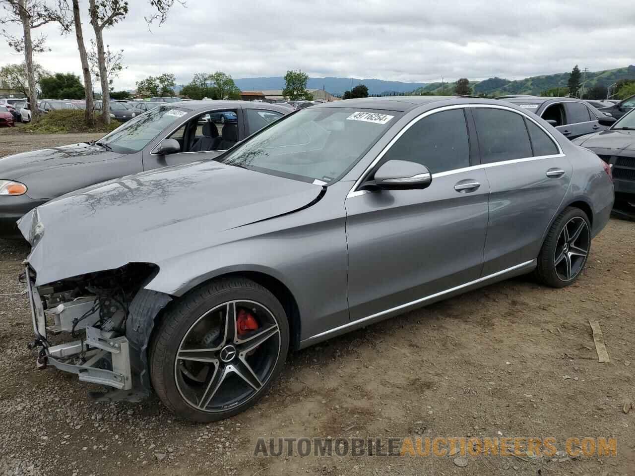 55SWF4JB6FU081949 MERCEDES-BENZ C-CLASS 2015