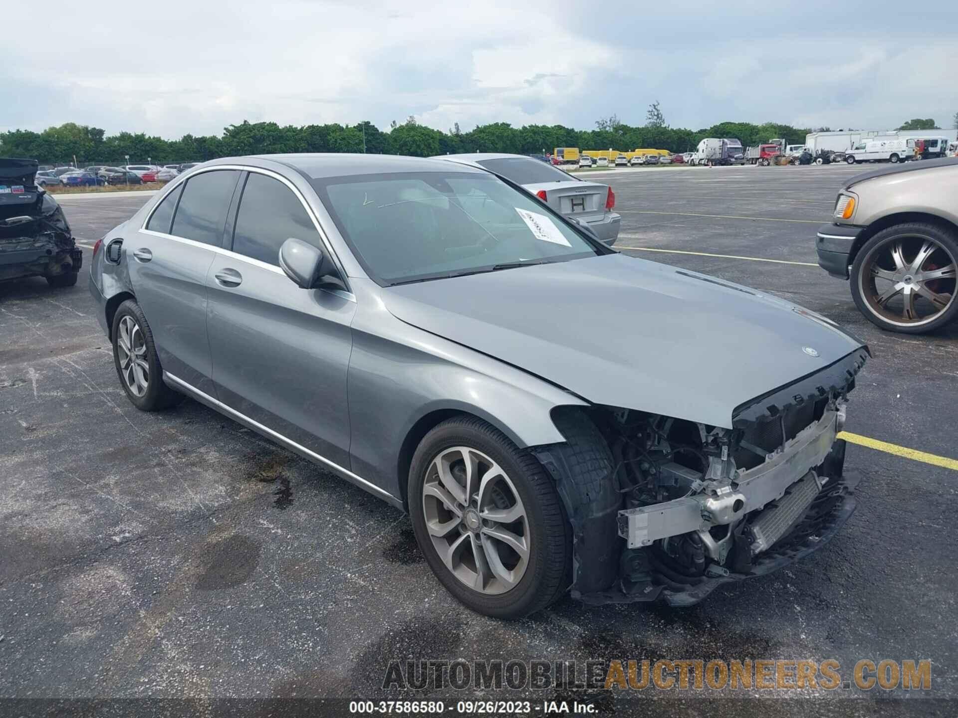 55SWF4JB6FU082339 MERCEDES-BENZ C-CLASS 2015