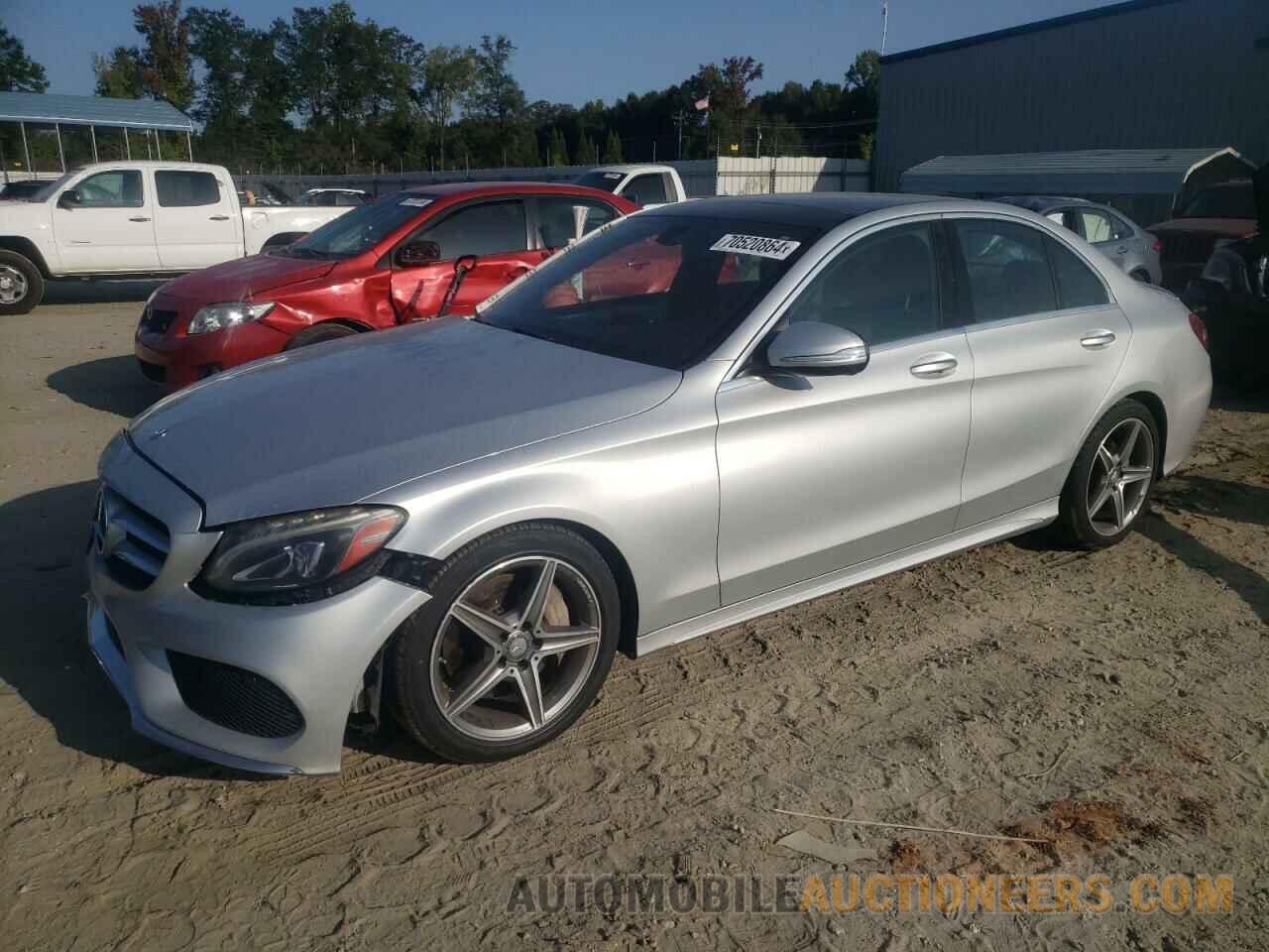 55SWF4JB6FU083488 MERCEDES-BENZ C-CLASS 2015