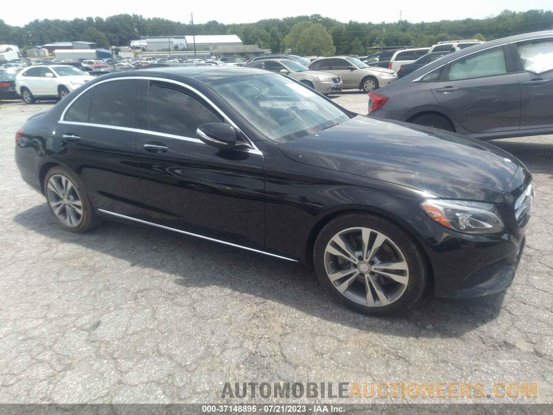 55SWF4JB6FU083863 MERCEDES-BENZ C-CLASS 2015