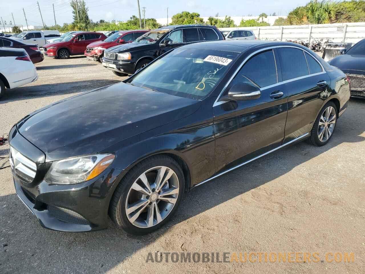 55SWF4JB6FU084401 MERCEDES-BENZ C-CLASS 2015