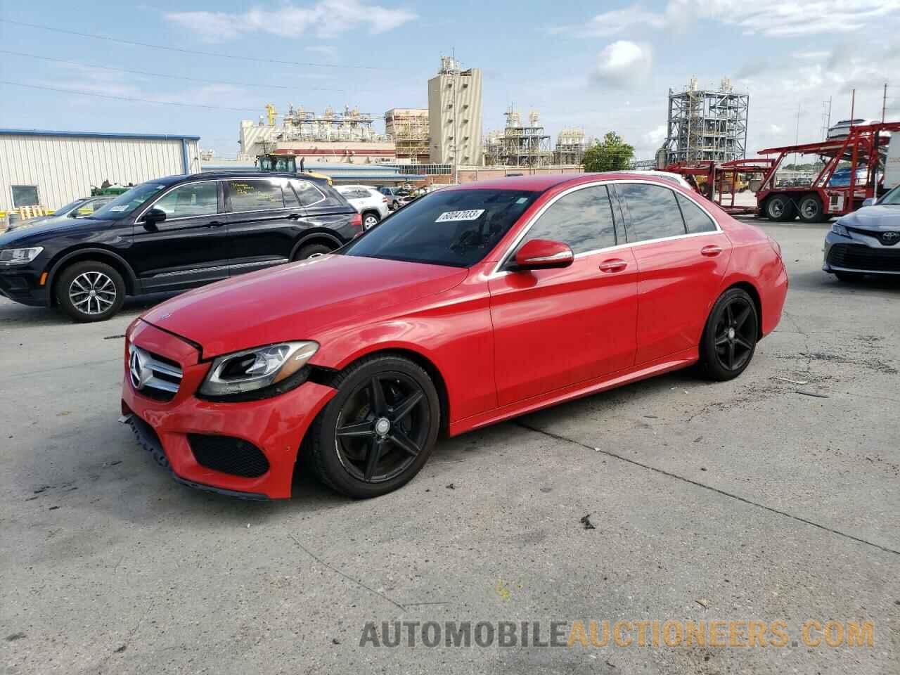 55SWF4JB6FU089341 MERCEDES-BENZ C-CLASS 2015