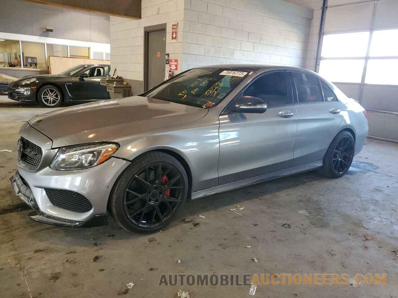 55SWF4JB6FU092711 MERCEDES-BENZ C-CLASS 2015