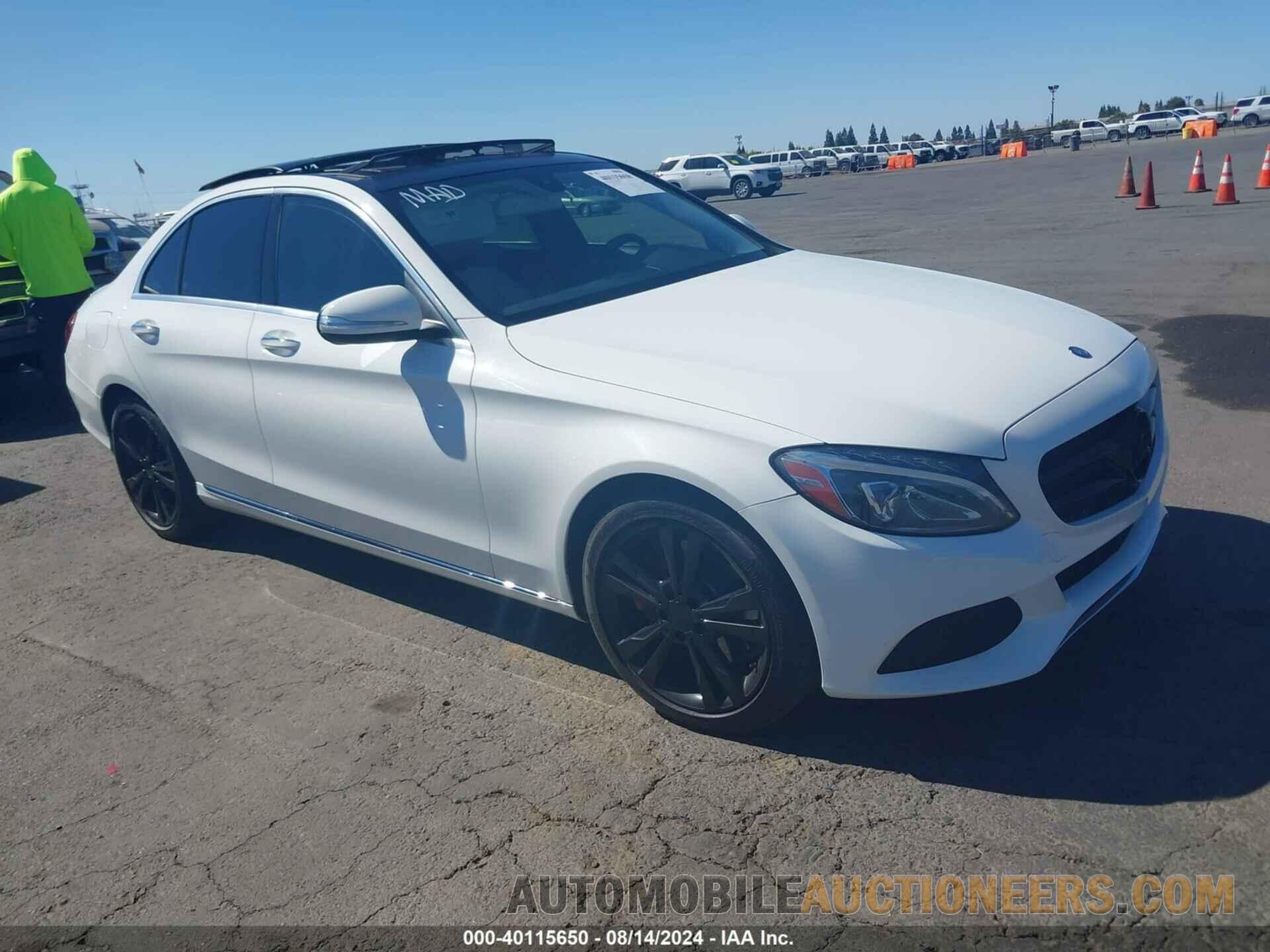 55SWF4JB6FU093406 MERCEDES-BENZ C 300 2015