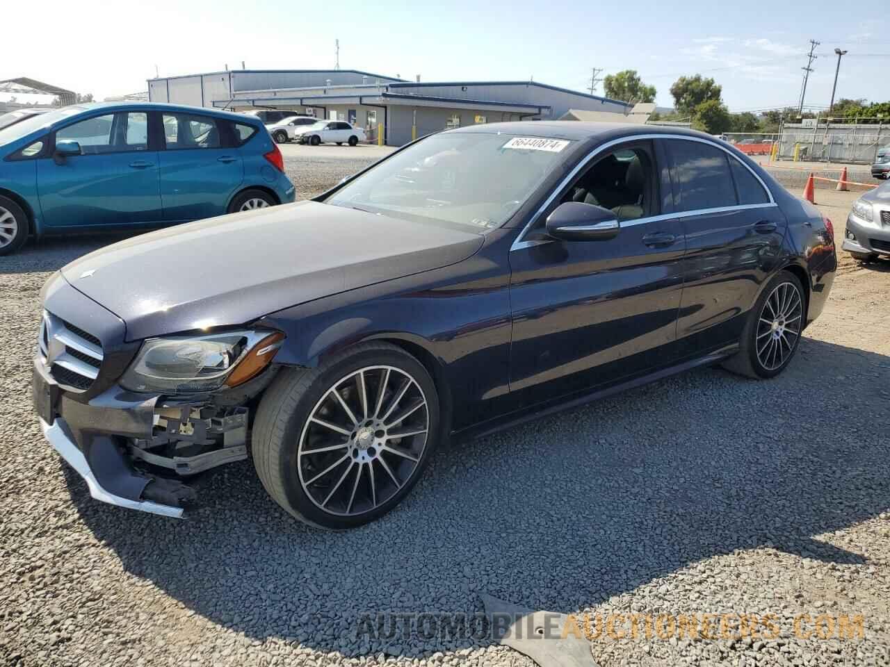 55SWF4JB6FU093700 MERCEDES-BENZ C-CLASS 2015