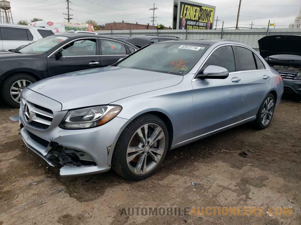 55SWF4JB6GU104387 MERCEDES-BENZ C-CLASS 2016