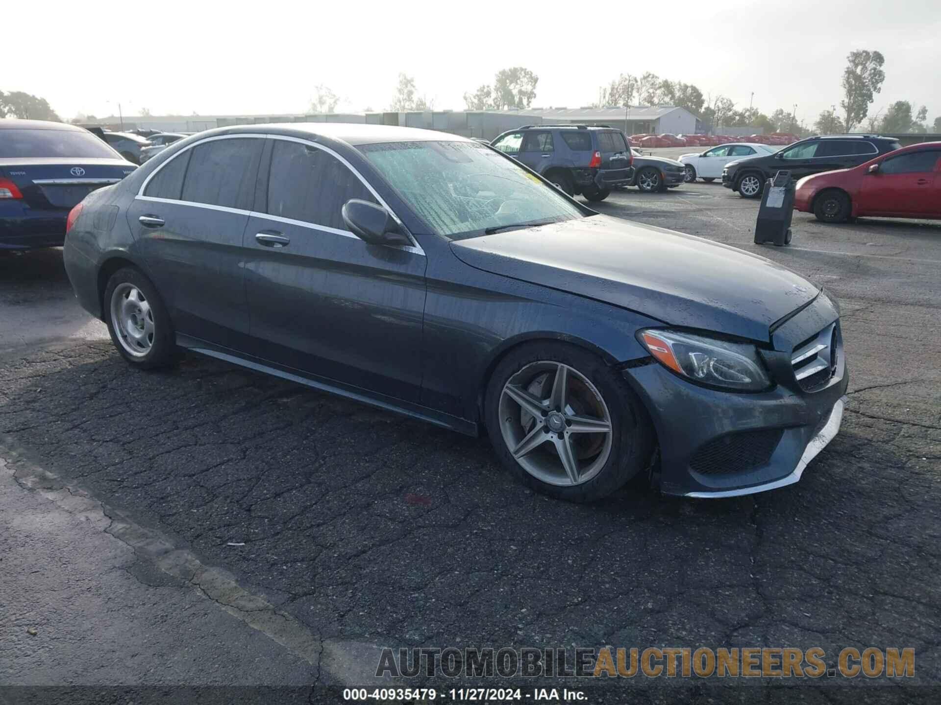 55SWF4JB6GU116605 MERCEDES-BENZ C-CLASS 2016