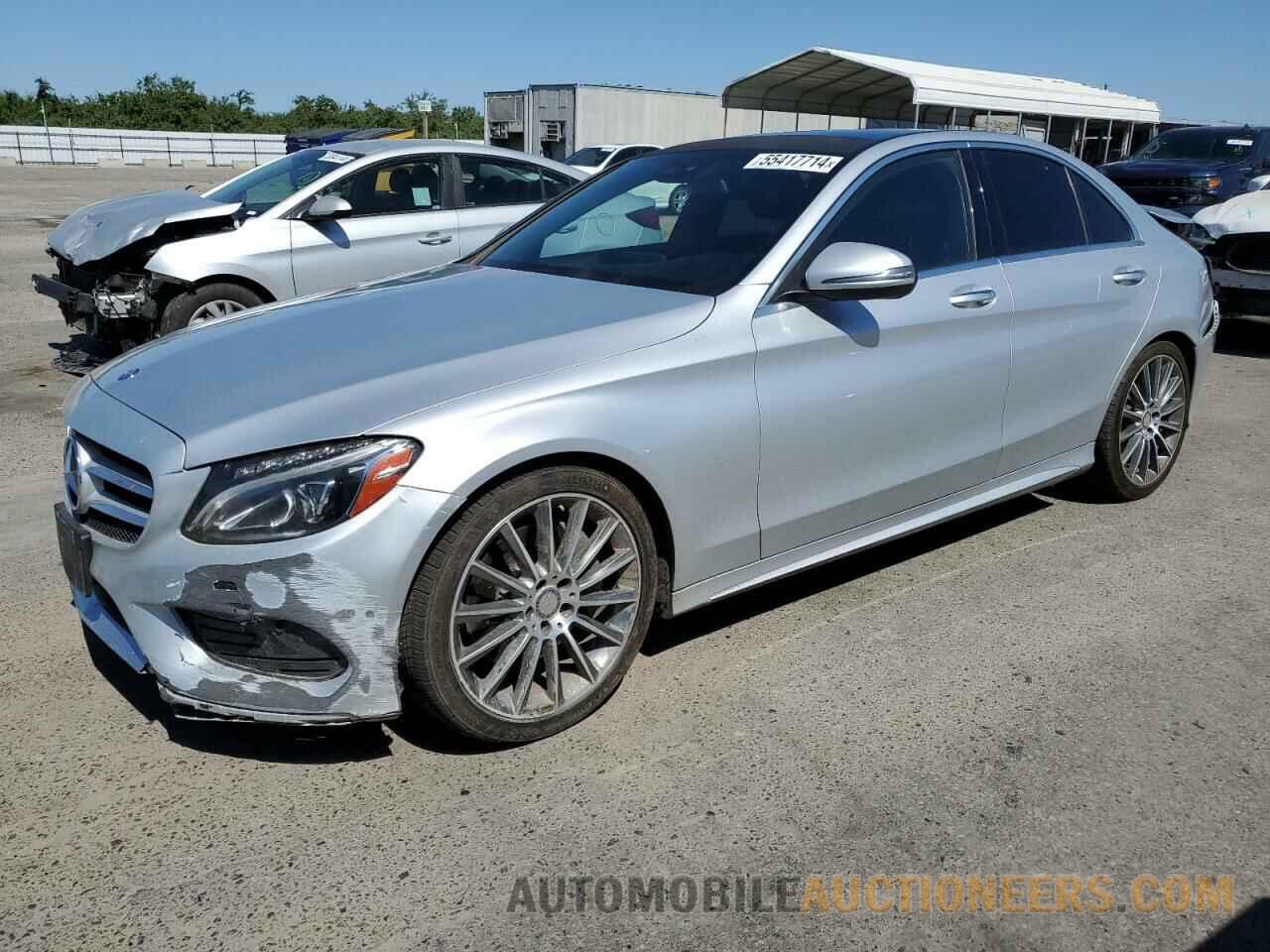 55SWF4JB6GU122534 MERCEDES-BENZ C-CLASS 2016