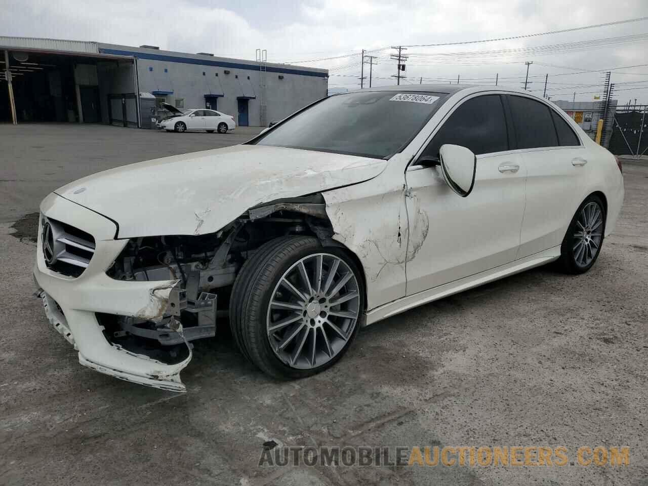 55SWF4JB6GU122873 MERCEDES-BENZ C-CLASS 2016