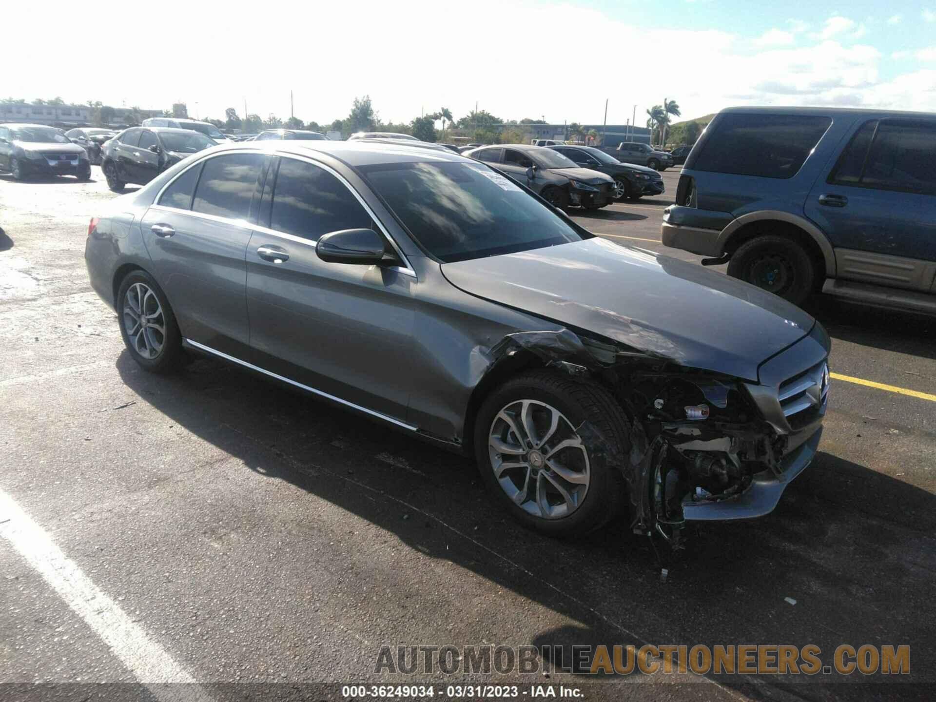 55SWF4JB6GU125045 MERCEDES-BENZ C-CLASS 2016