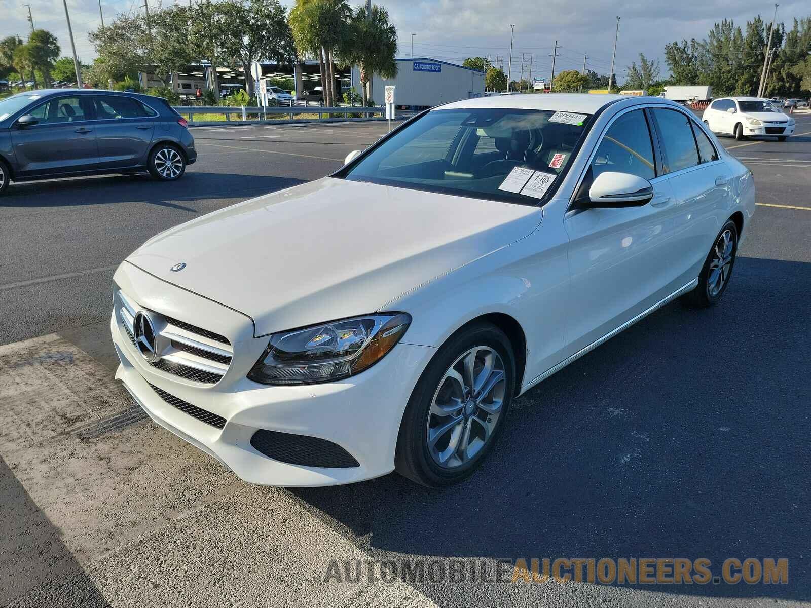 55SWF4JB6GU125546 Mercedes-Benz C-Class 2016