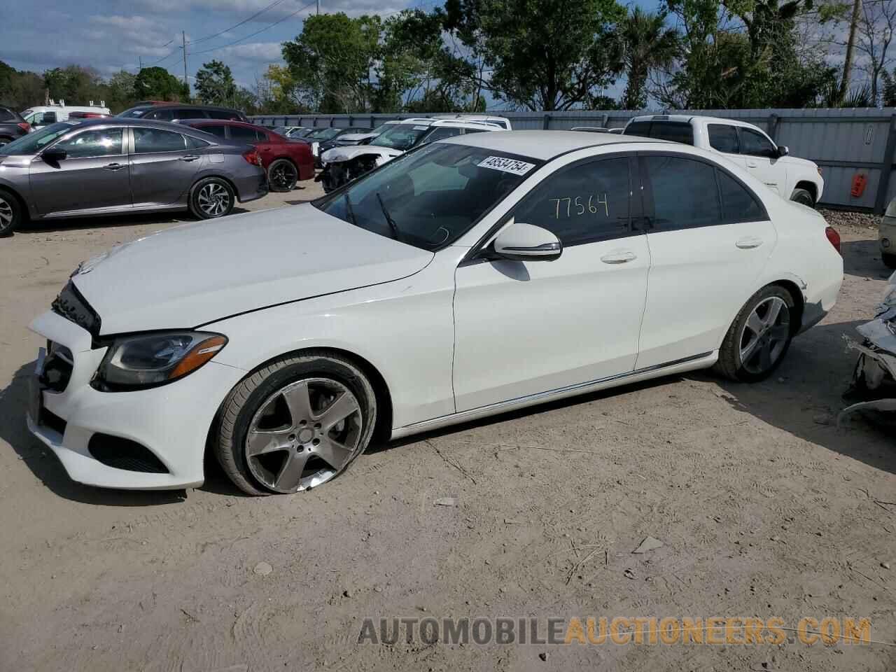 55SWF4JB6GU131976 MERCEDES-BENZ C-CLASS 2016