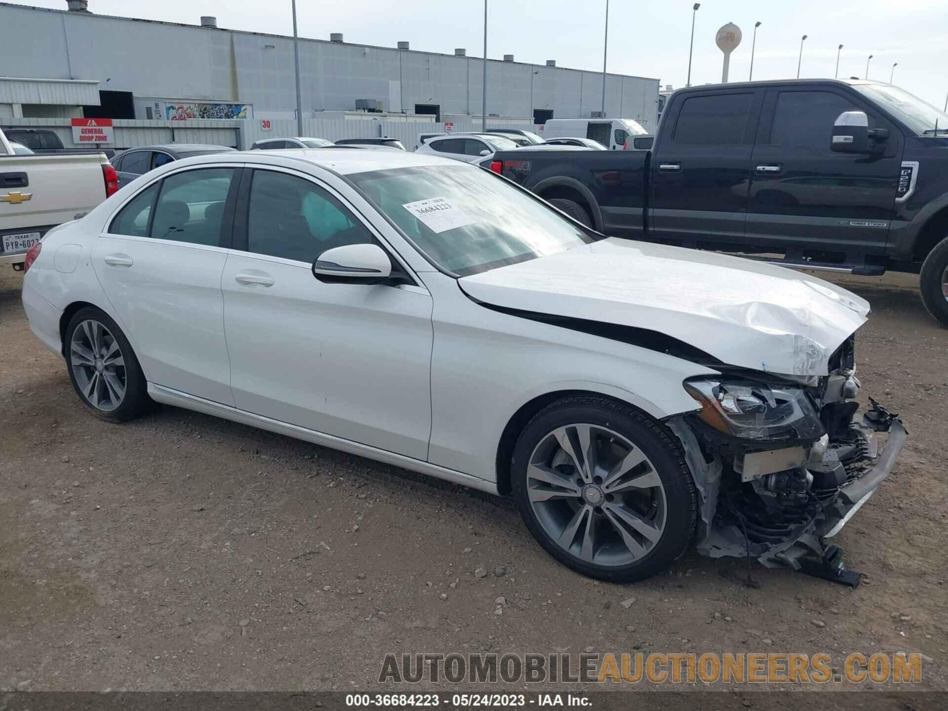 55SWF4JB6GU144100 MERCEDES-BENZ C-CLASS 2016