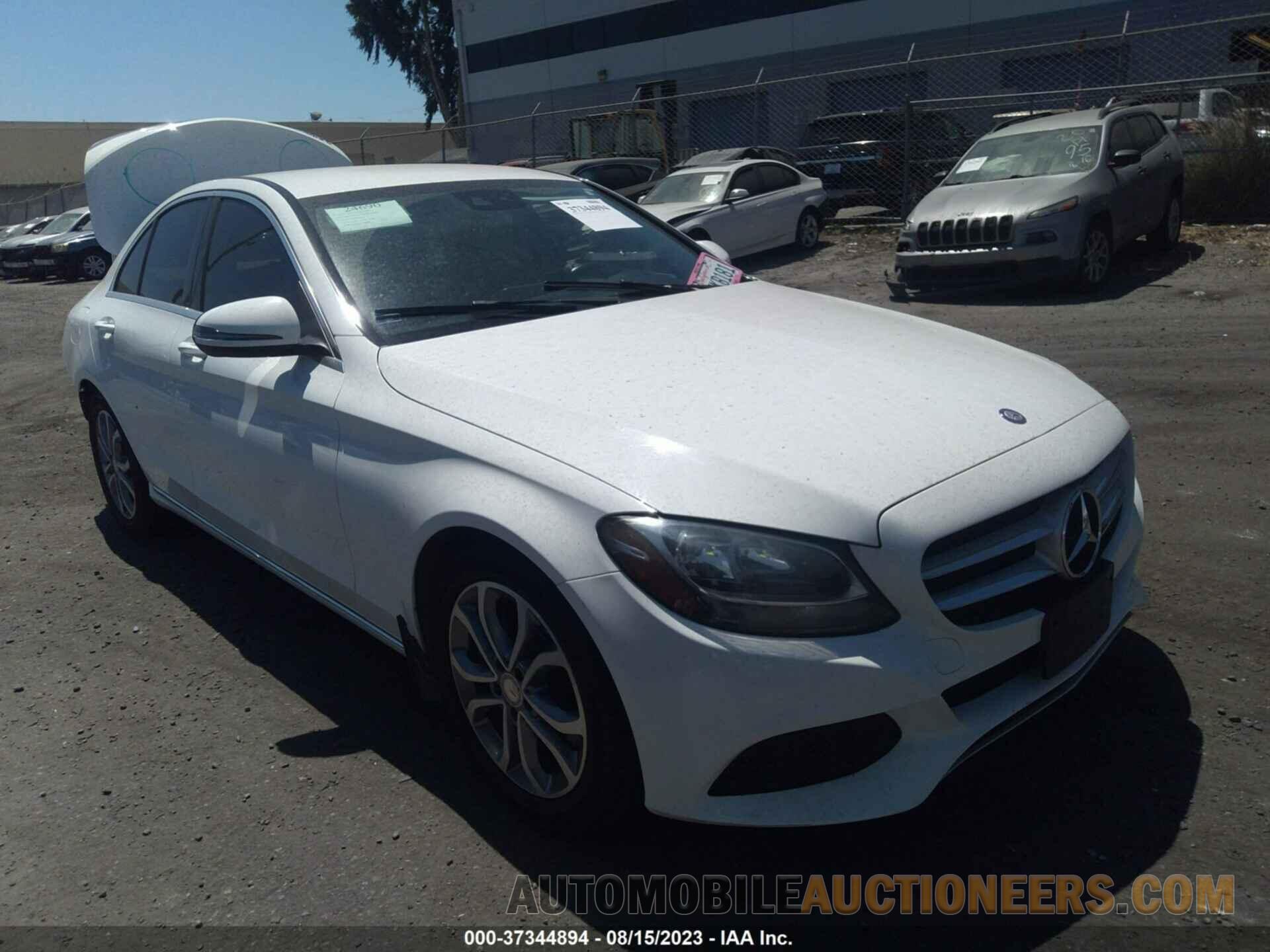 55SWF4JB6GU163889 MERCEDES-BENZ C-CLASS 2016