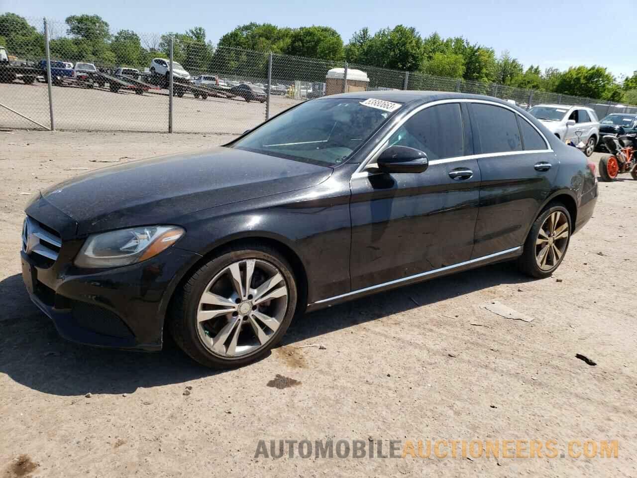 55SWF4JB6GU164153 MERCEDES-BENZ C-CLASS 2016