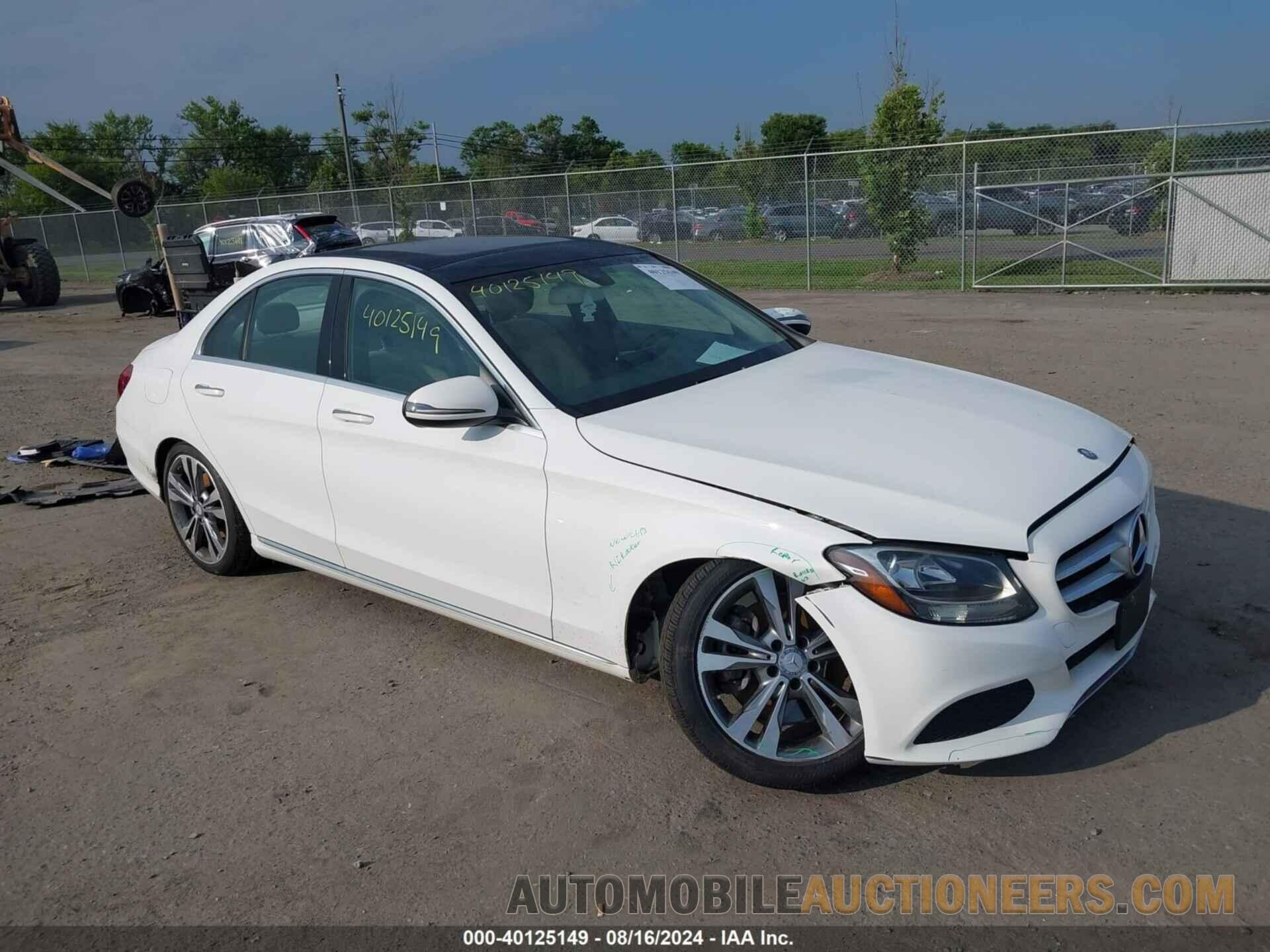 55SWF4JB6GU164346 MERCEDES-BENZ C 300 2016