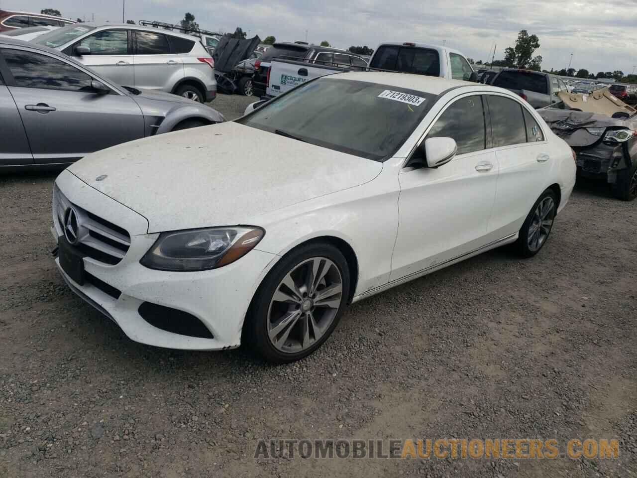 55SWF4JB6GU165710 MERCEDES-BENZ C-CLASS 2016