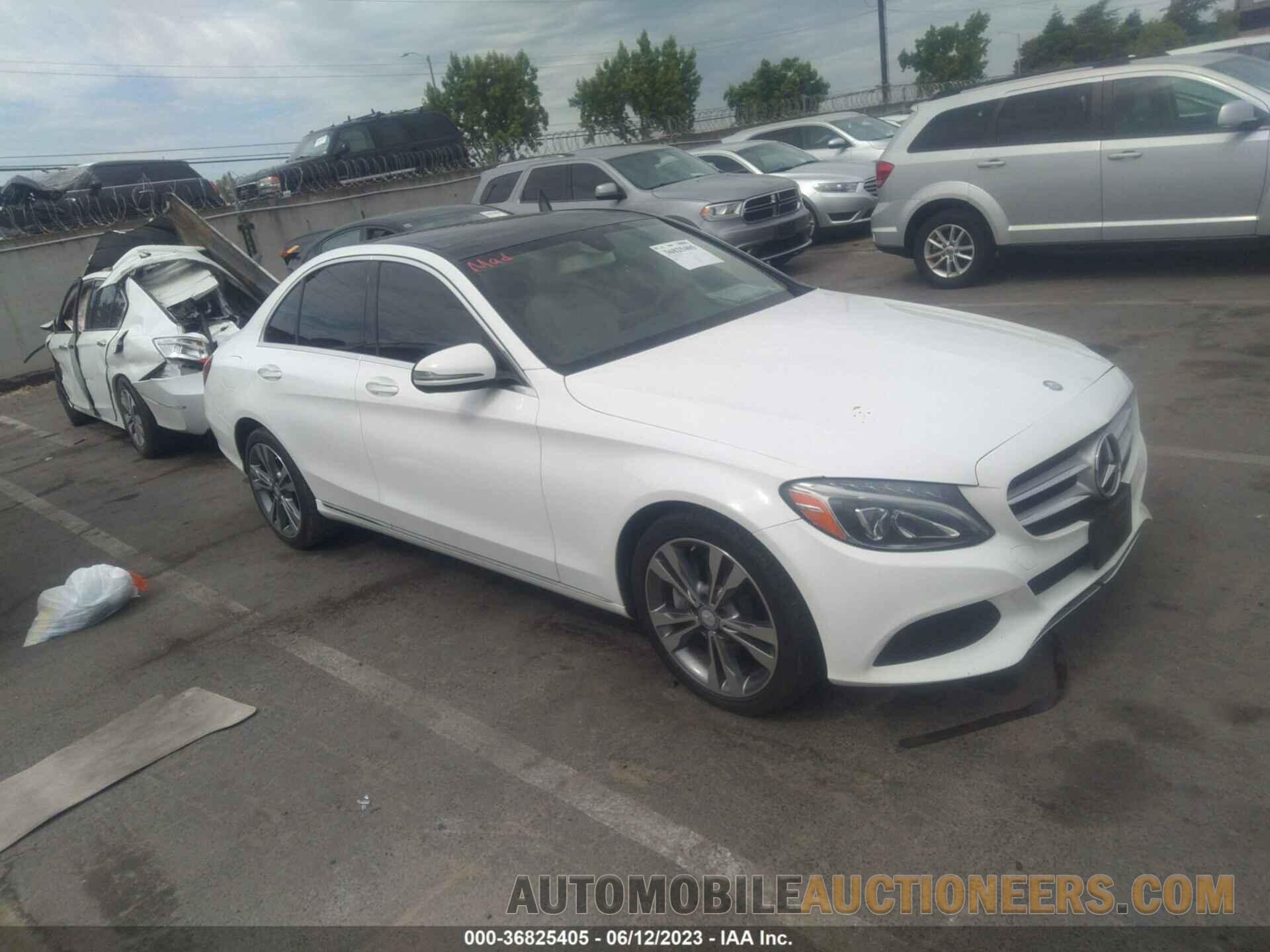 55SWF4JB6GU167005 MERCEDES-BENZ C-CLASS 2016