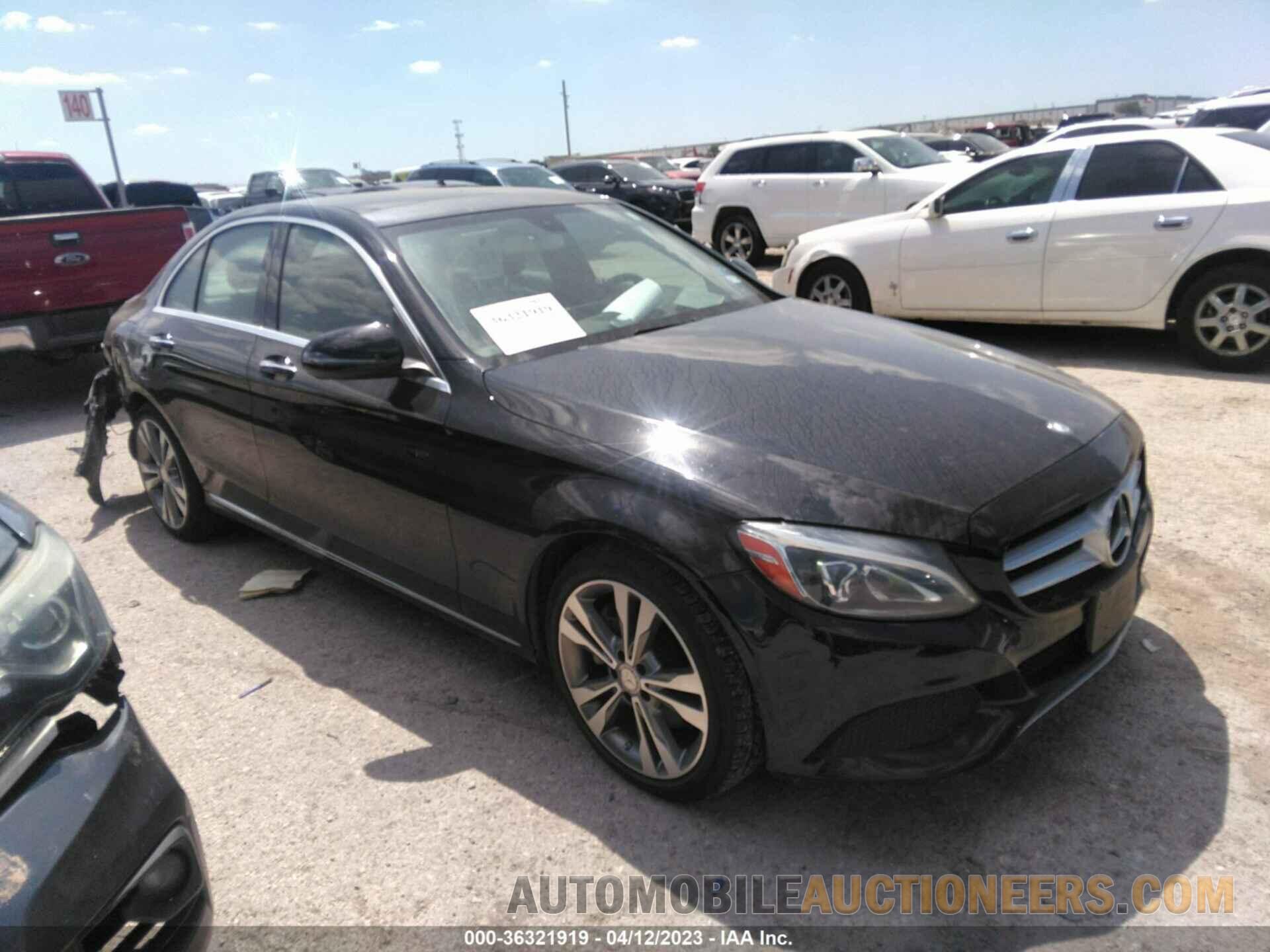 55SWF4JB6GU172589 MERCEDES-BENZ C-CLASS 2016