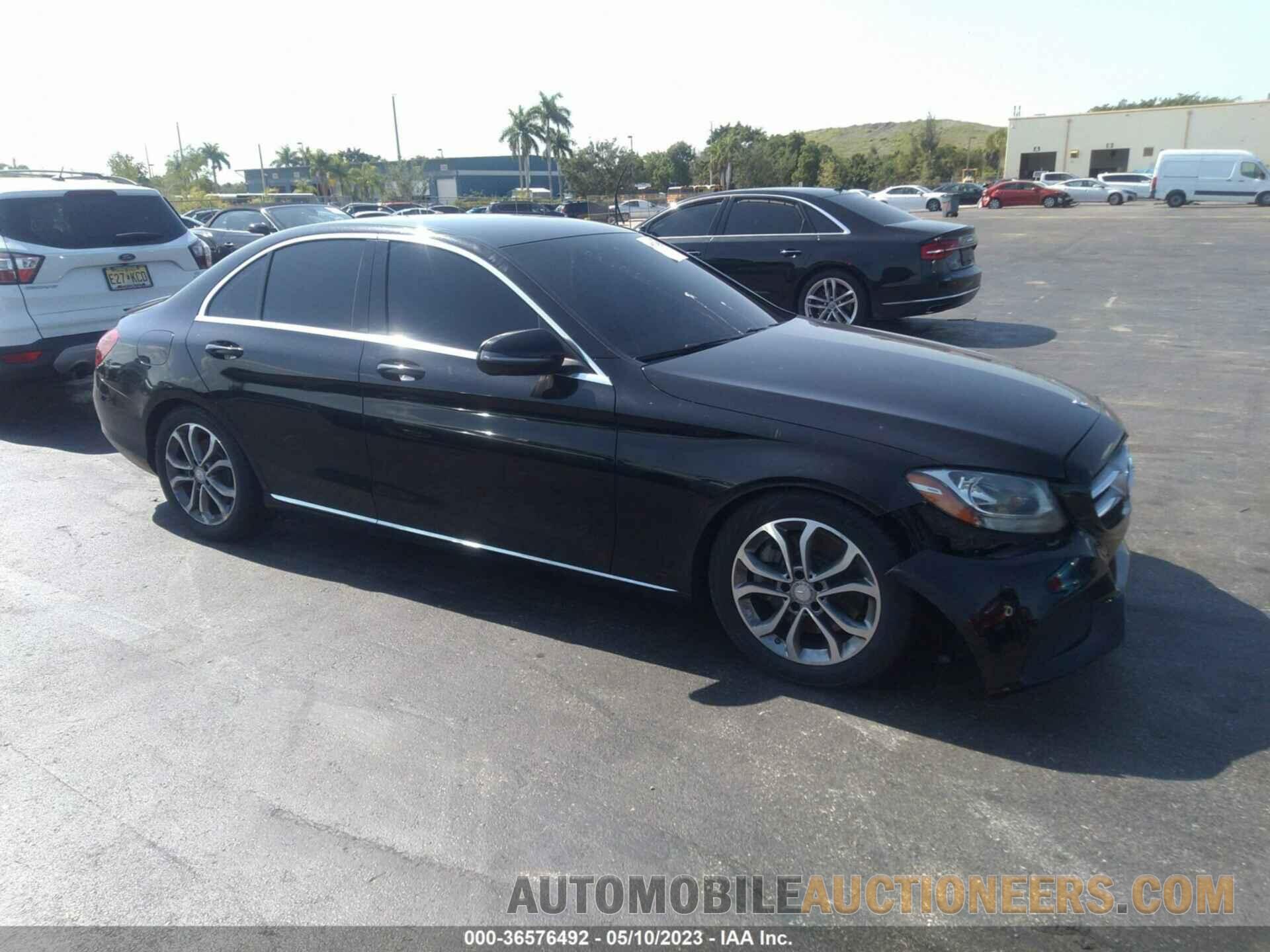 55SWF4JB6GU178988 MERCEDES-BENZ C-CLASS 2016