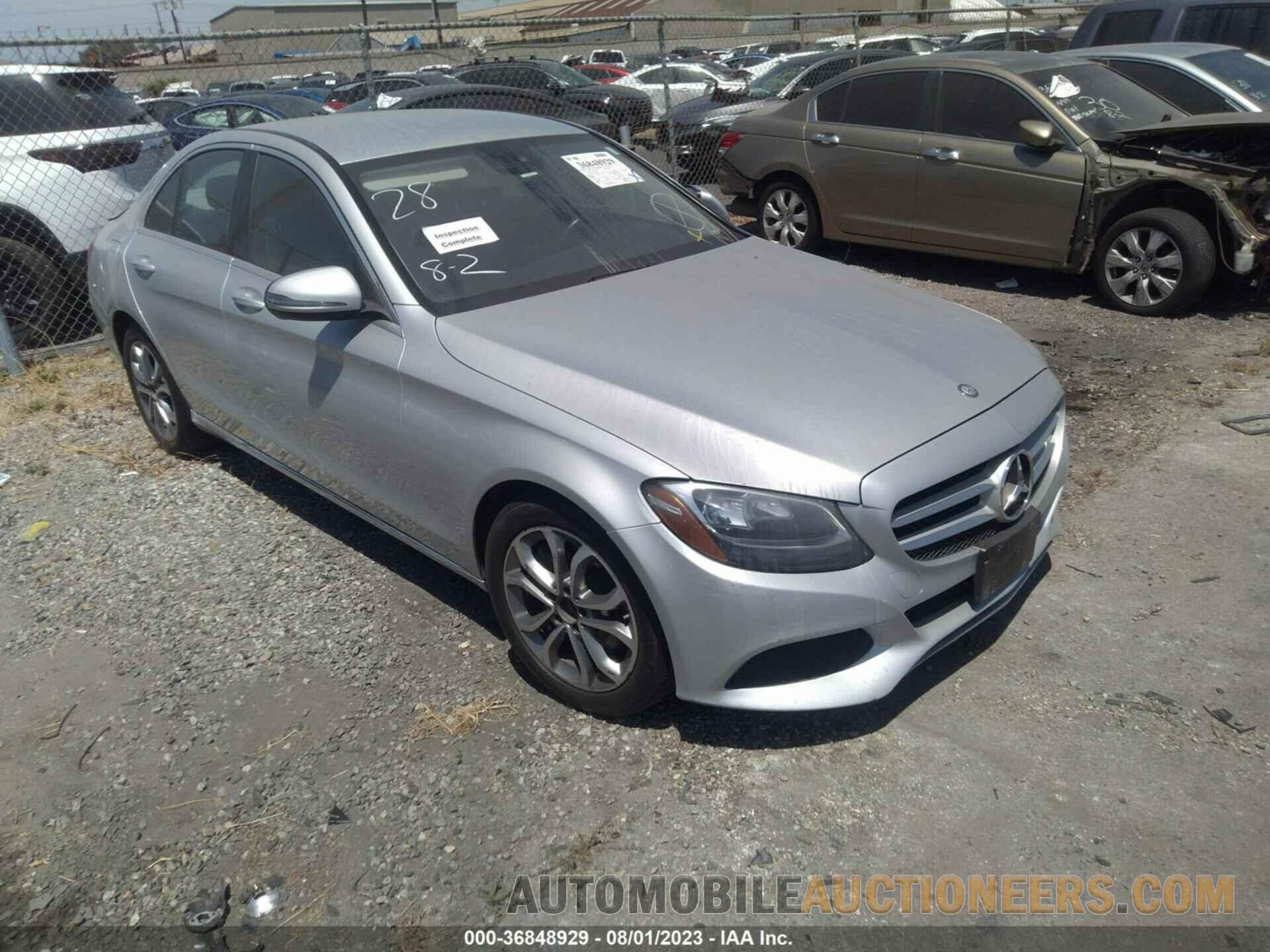 55SWF4JB6HU185974 MERCEDES-BENZ C-CLASS 2017