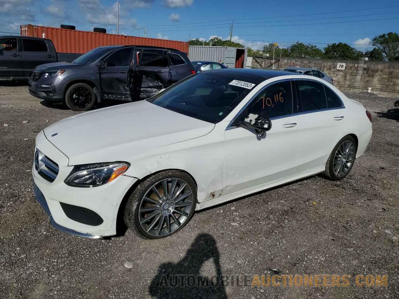 55SWF4JB6HU191340 MERCEDES-BENZ C-CLASS 2017