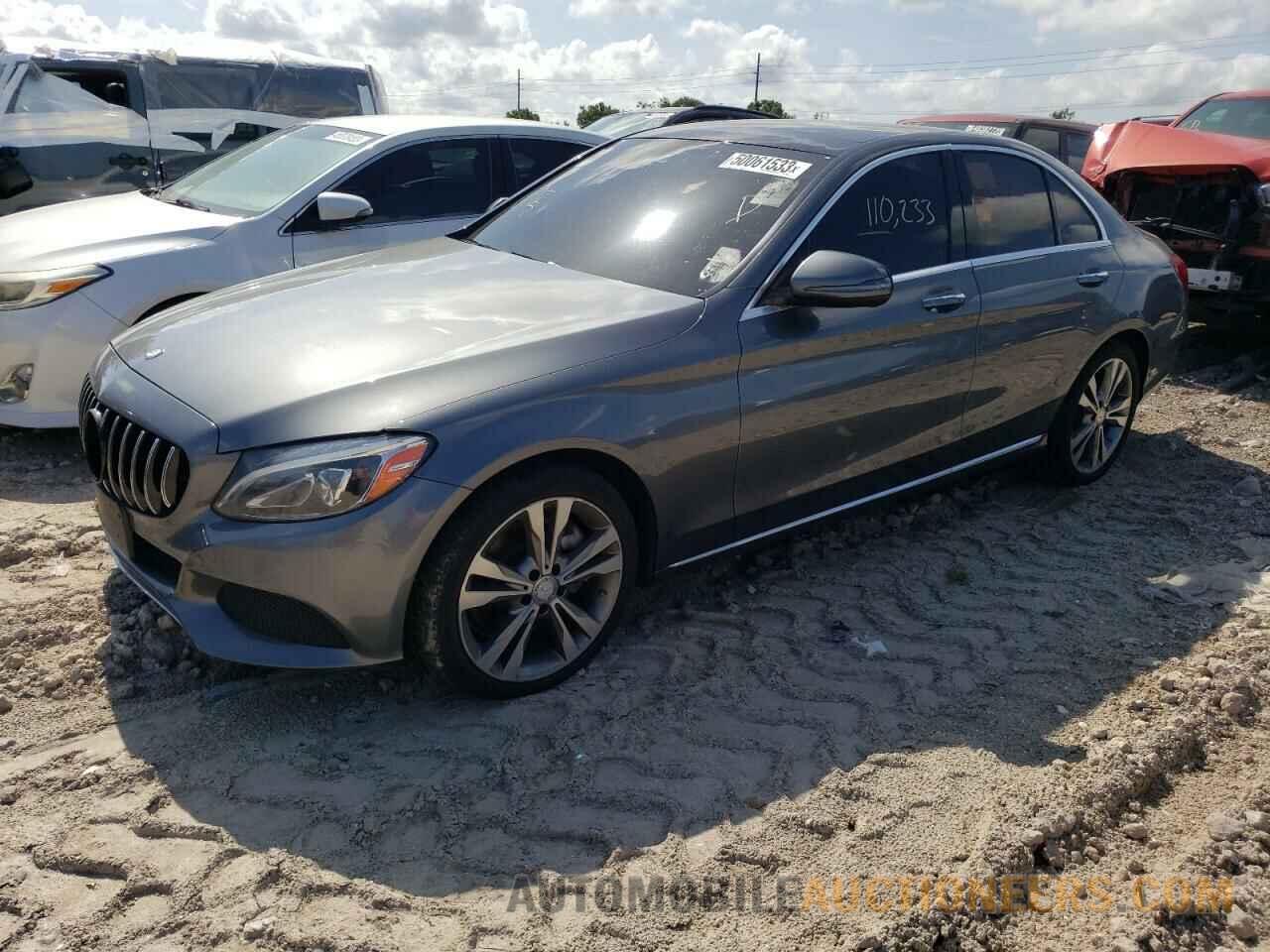 55SWF4JB6HU193718 MERCEDES-BENZ C-CLASS 2017