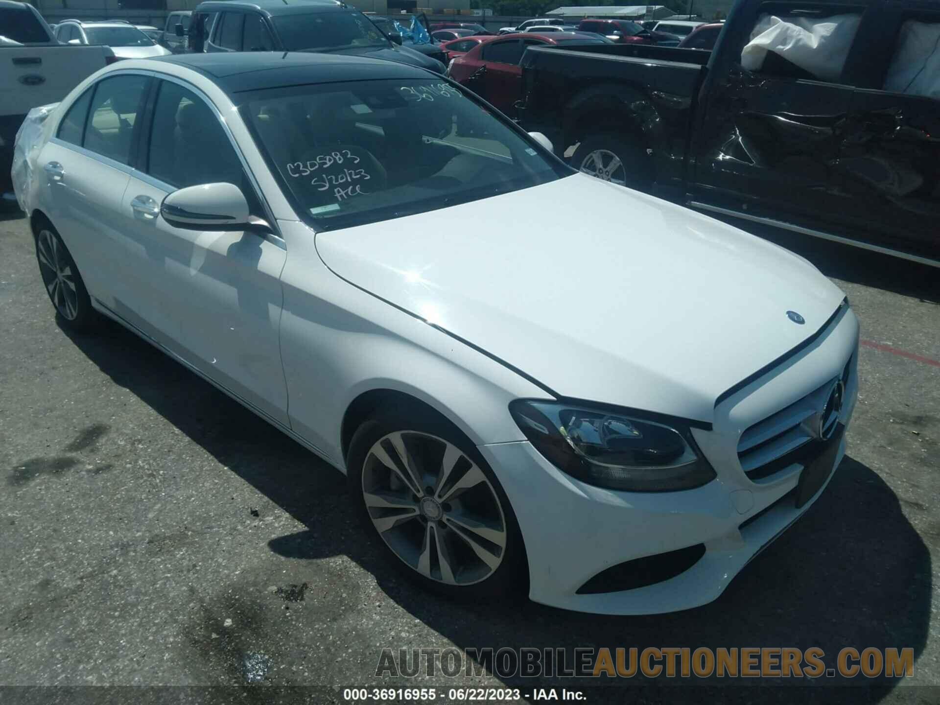 55SWF4JB6HU208718 MERCEDES-BENZ C-CLASS 2017