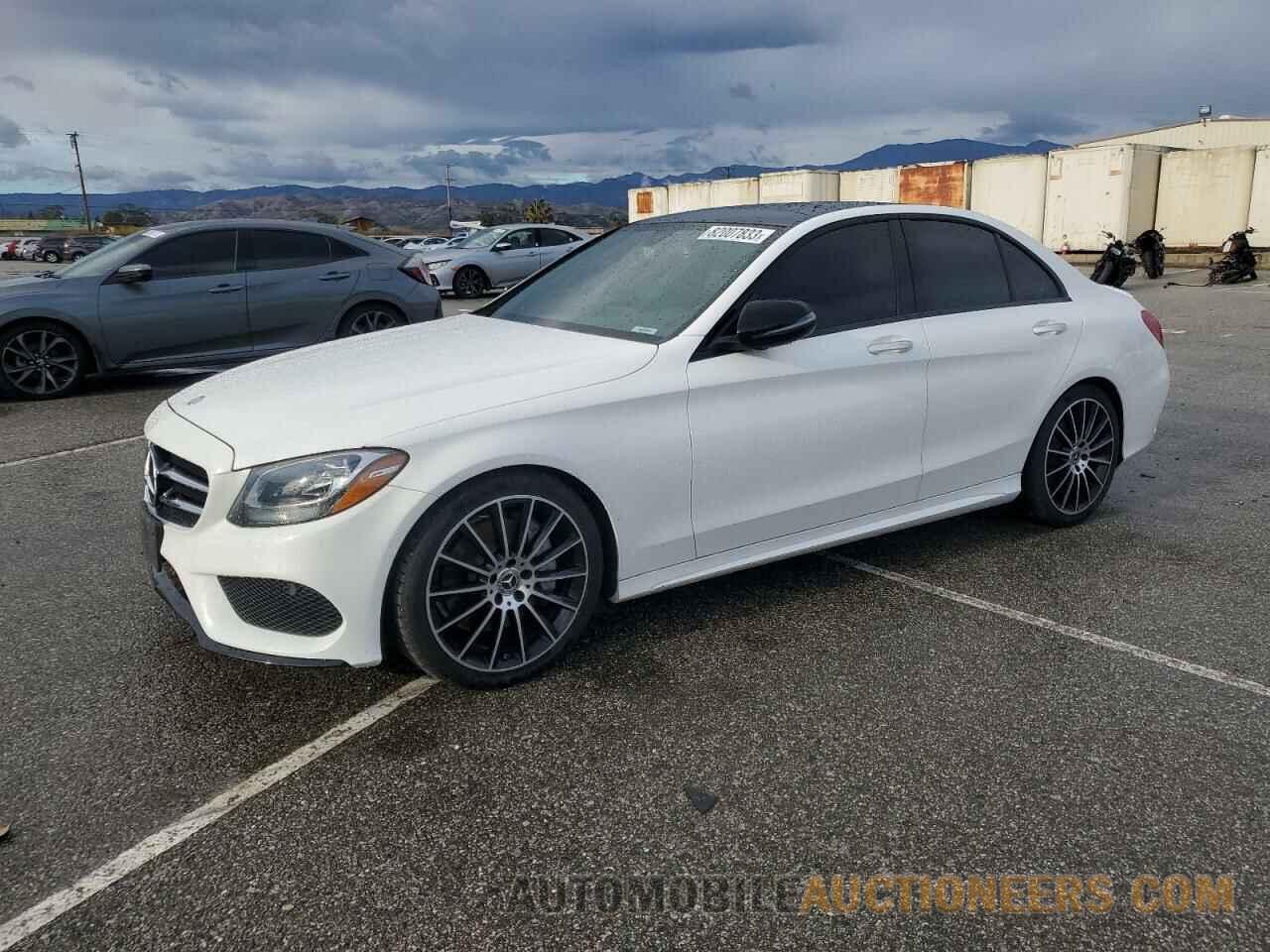 55SWF4JB6HU218181 MERCEDES-BENZ C-CLASS 2017