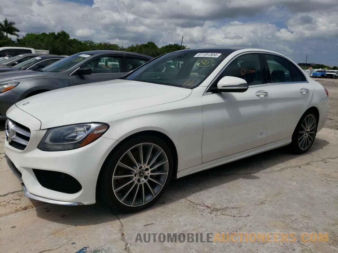 55SWF4JB6HU229648 MERCEDES-BENZ C-CLASS 2017