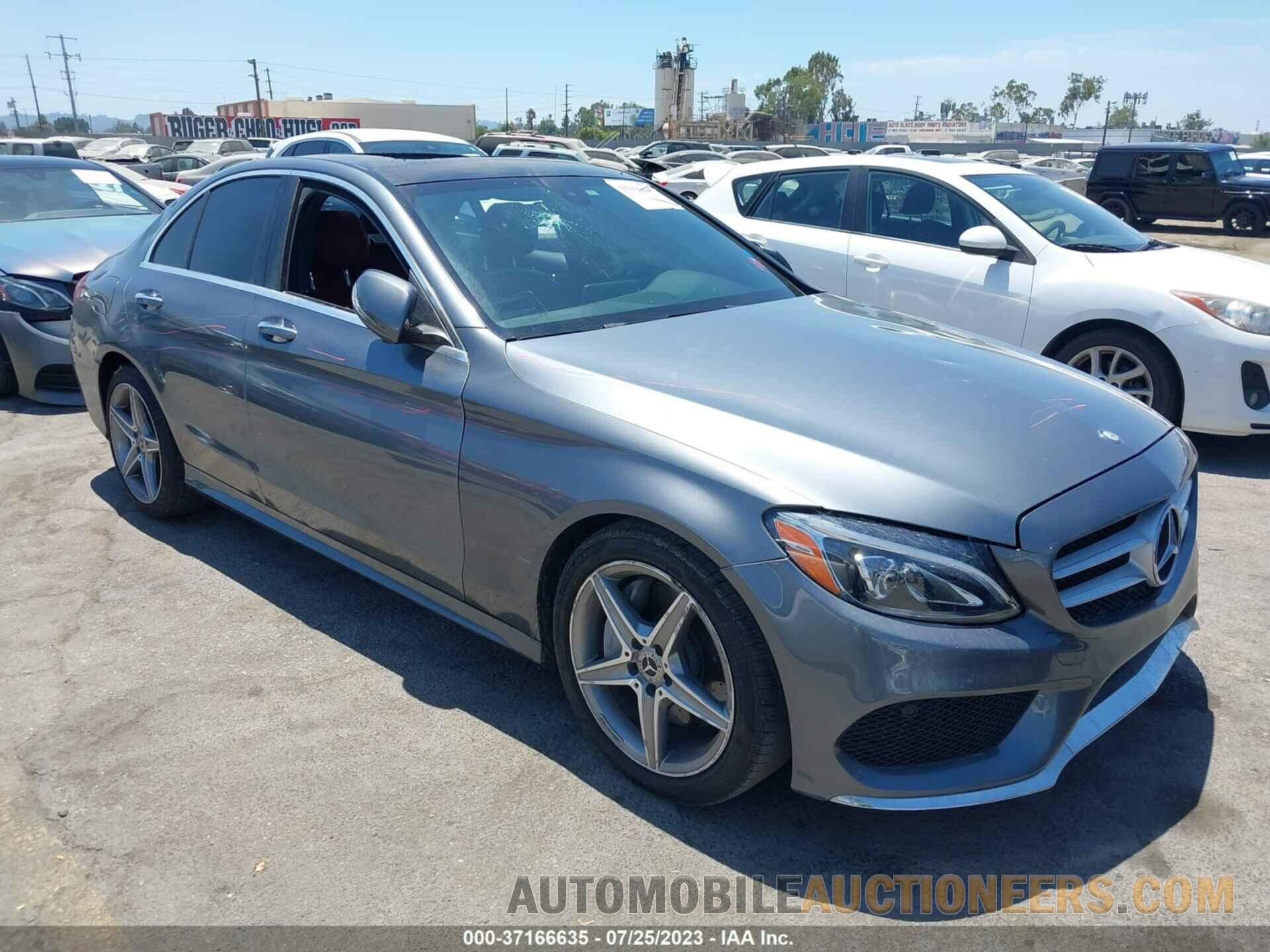 55SWF4JB6HU231593 MERCEDES-BENZ C-CLASS 2017