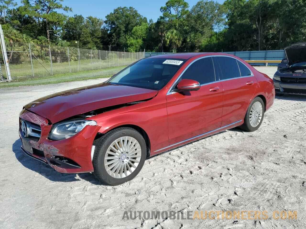 55SWF4JB6HU233781 MERCEDES-BENZ C-CLASS 2017