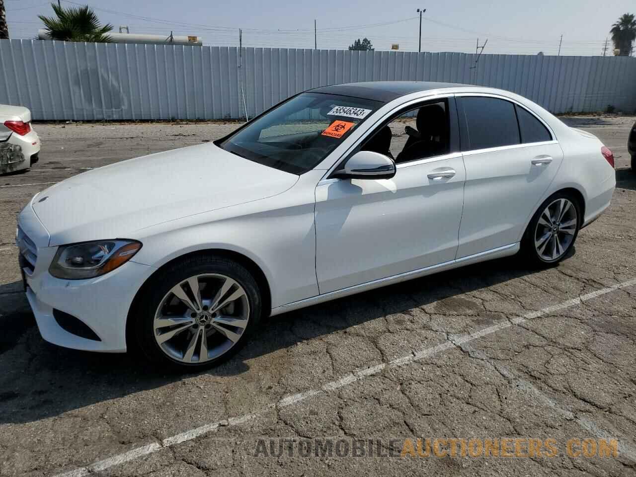 55SWF4JB6JU239716 MERCEDES-BENZ C-CLASS 2018