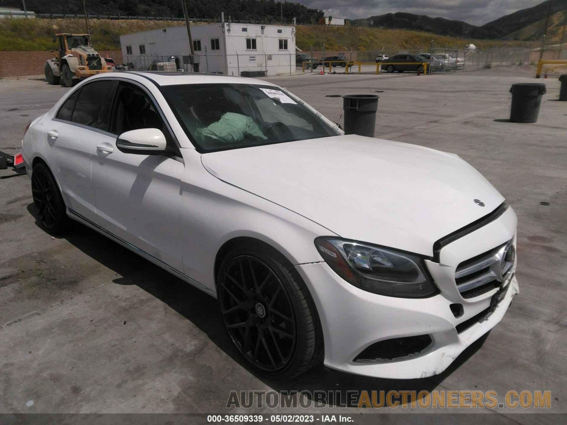 55SWF4JB6JU243961 MERCEDES-BENZ C-CLASS 2018