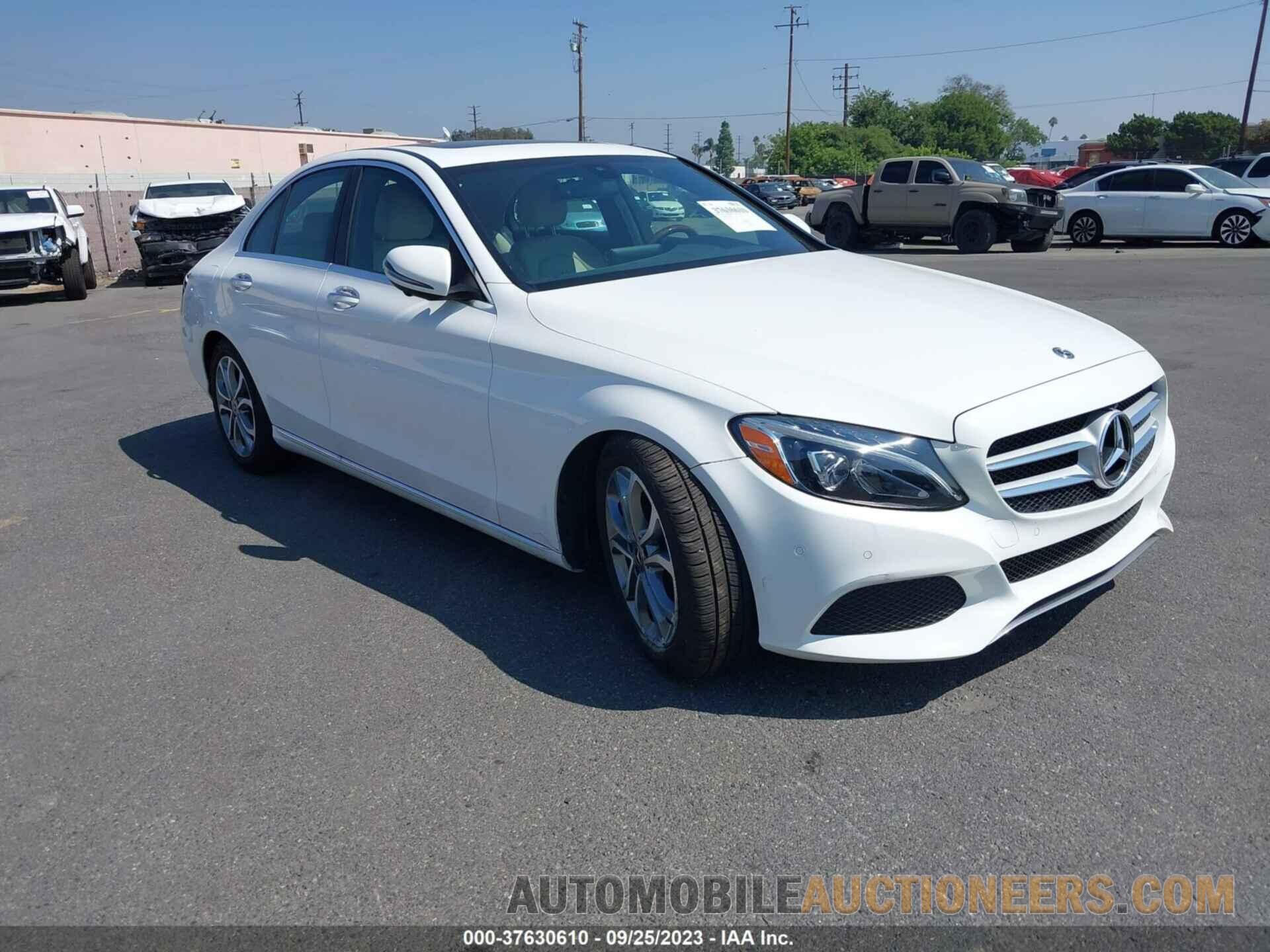 55SWF4JB6JU248836 MERCEDES-BENZ C-CLASS 2018