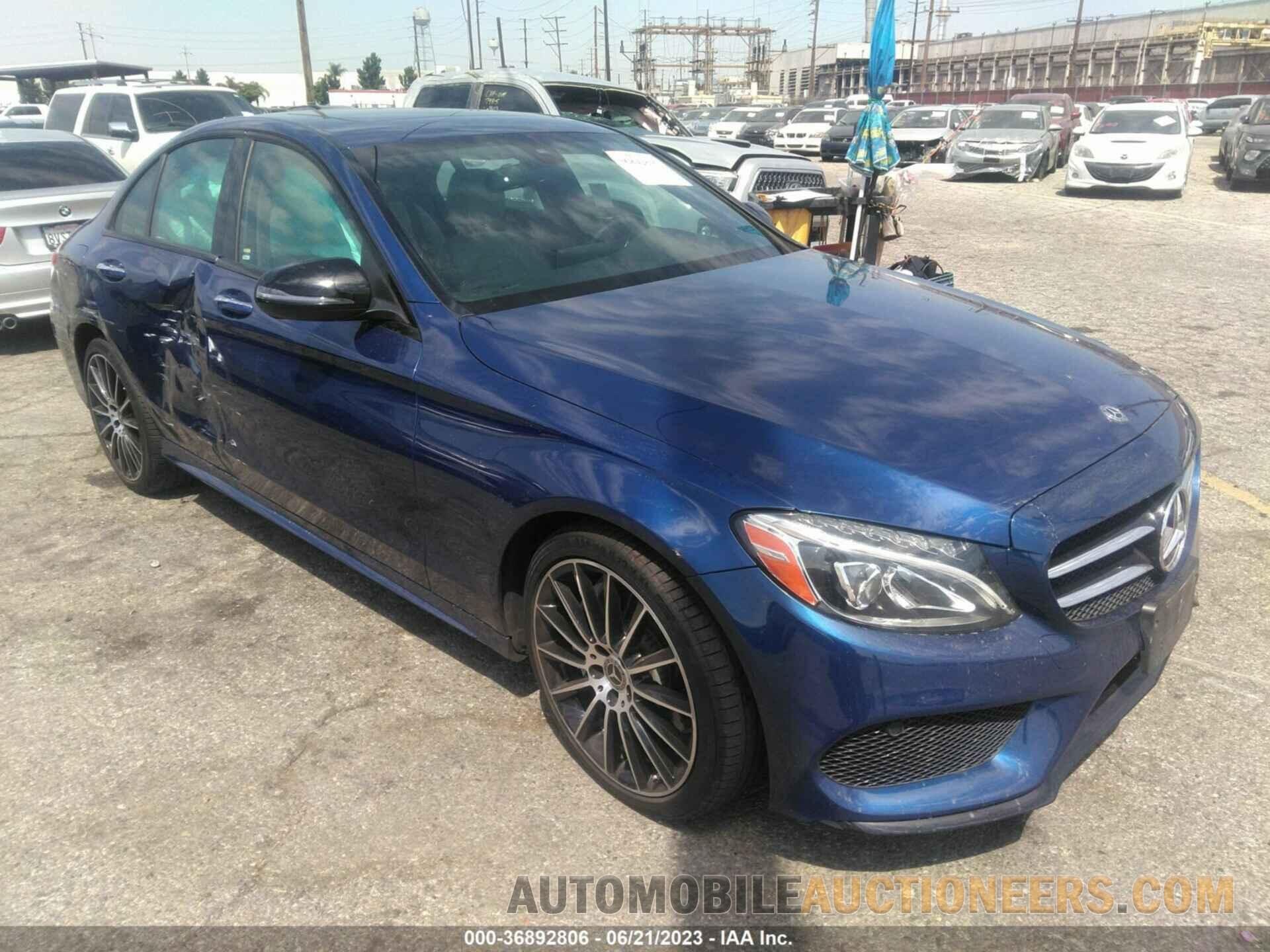 55SWF4JB6JU251381 MERCEDES-BENZ C-CLASS 2018