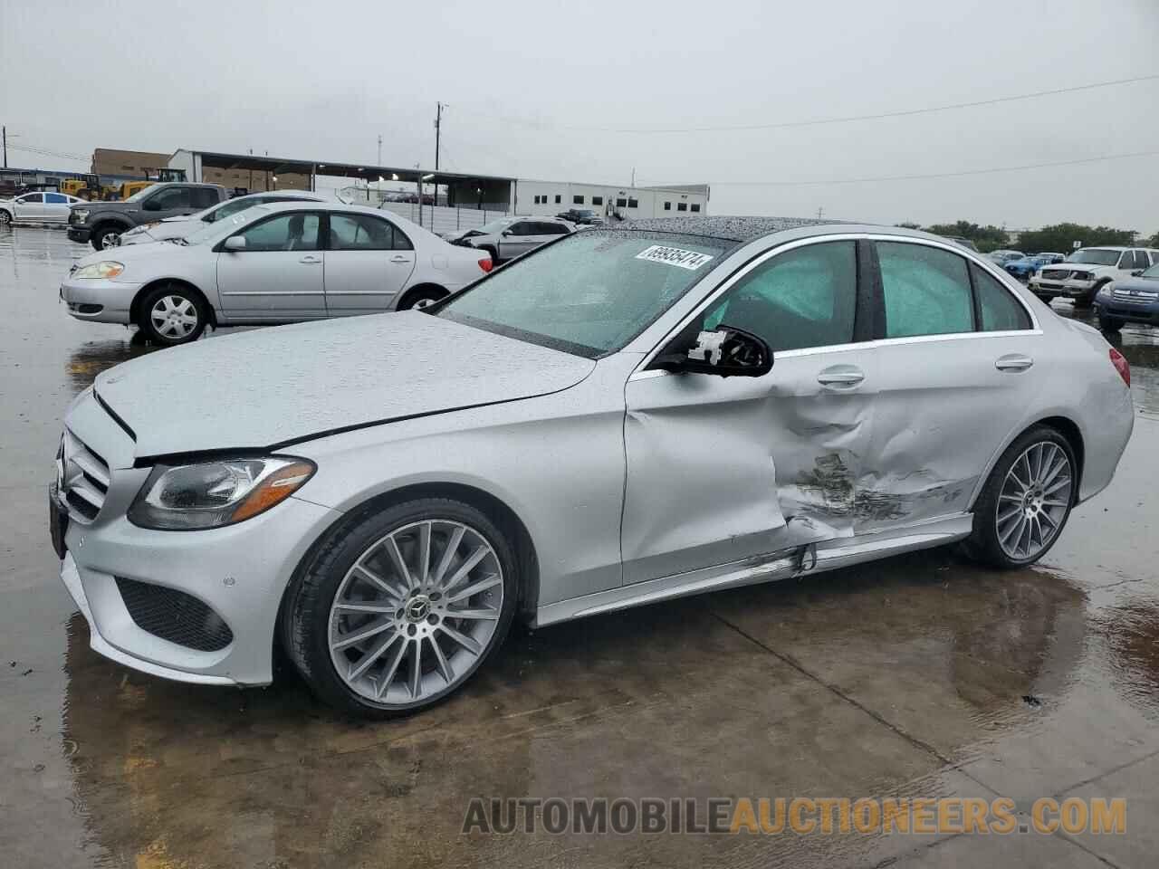 55SWF4JB6JU259688 MERCEDES-BENZ C-CLASS 2018