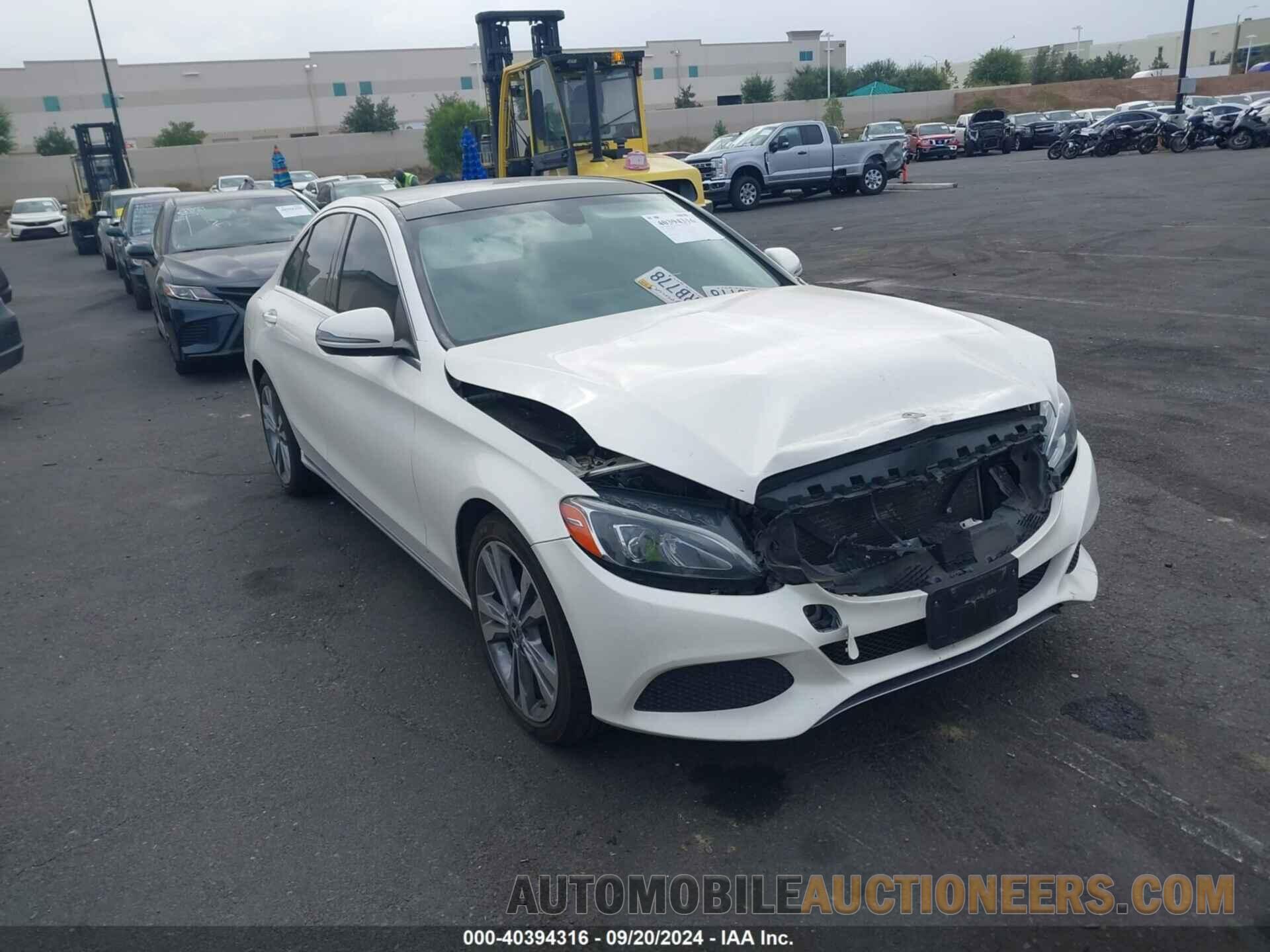 55SWF4JB6JU262316 MERCEDES-BENZ C 300 2018