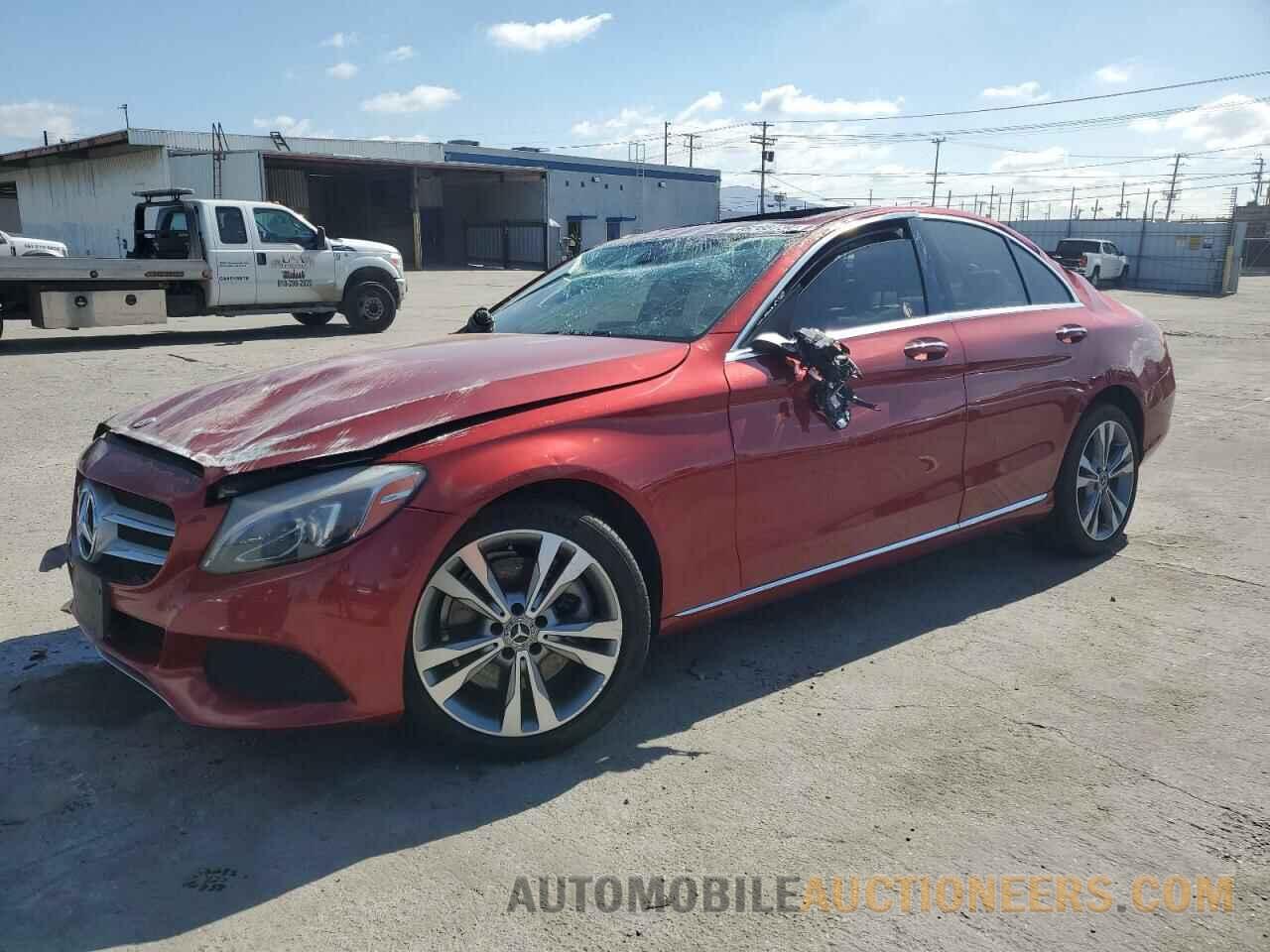 55SWF4JB6JU265314 MERCEDES-BENZ C-CLASS 2018