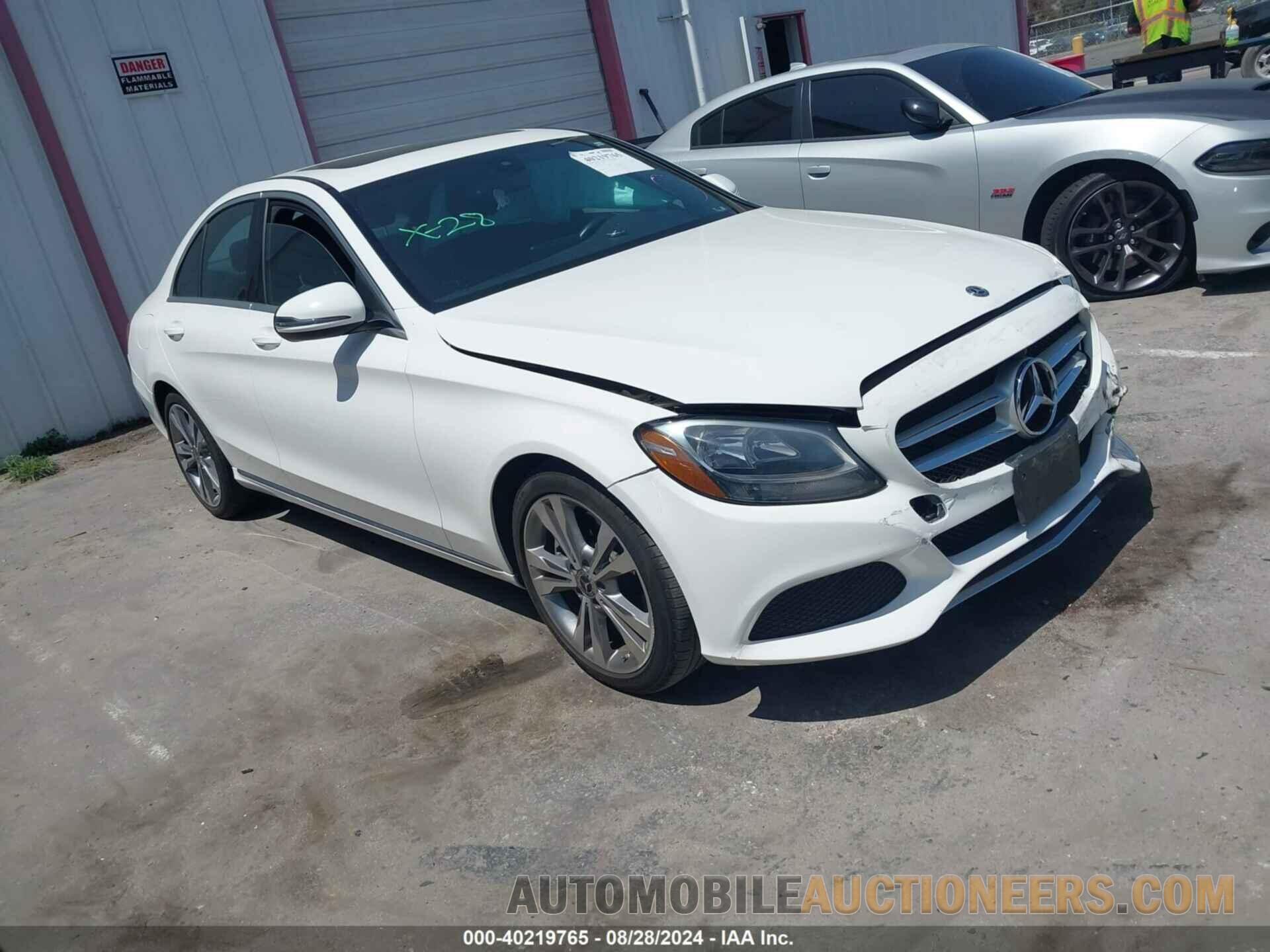 55SWF4JB6JU274403 MERCEDES-BENZ C 300 2018