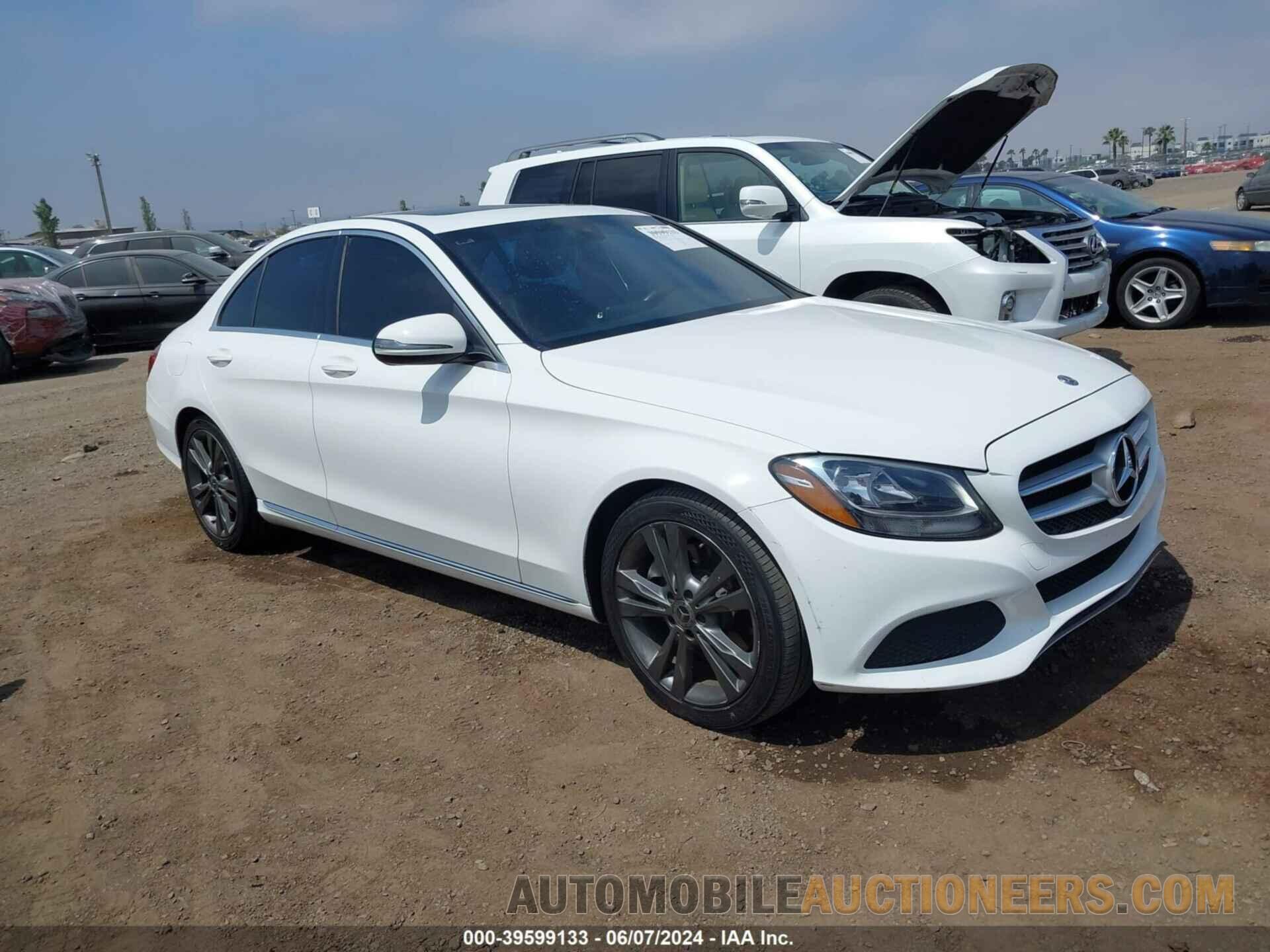 55SWF4JB6JU277317 MERCEDES-BENZ C 300 2018