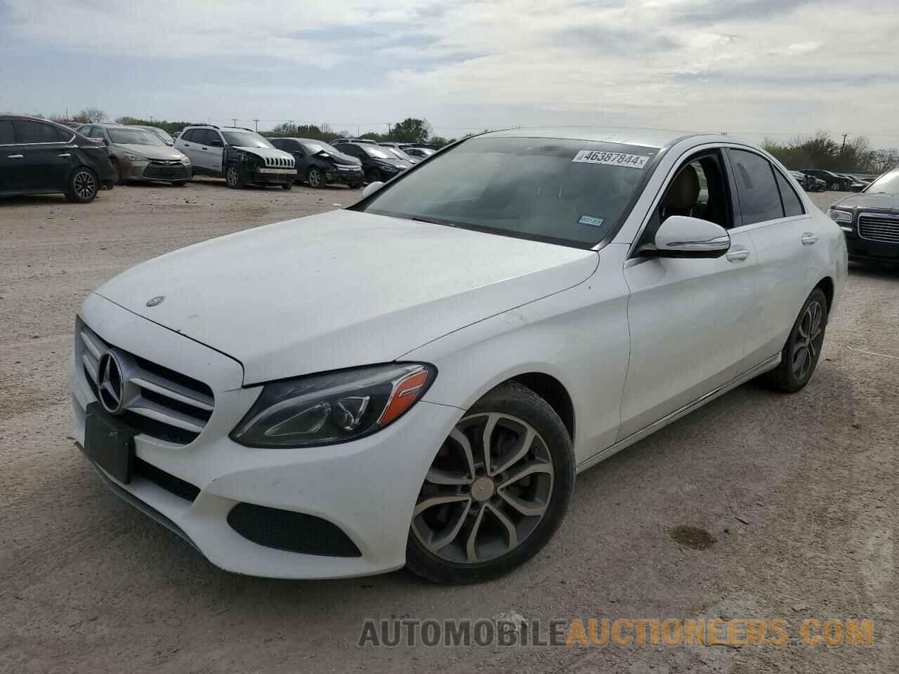 55SWF4JB7FU043985 MERCEDES-BENZ C-CLASS 2015