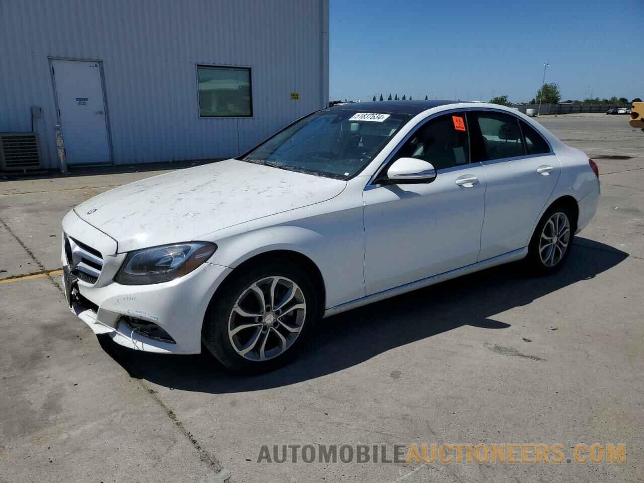 55SWF4JB7FU046594 MERCEDES-BENZ C-CLASS 2015