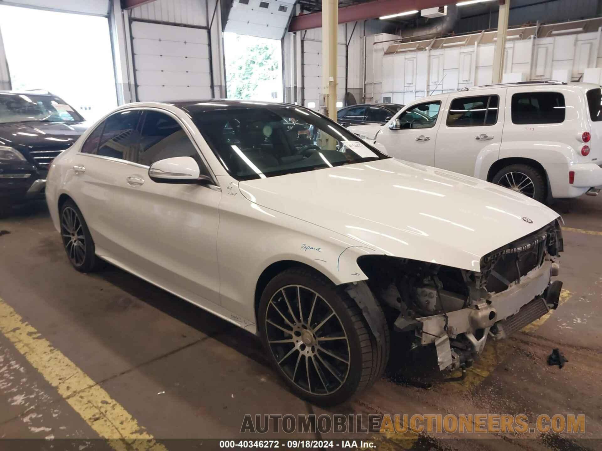 55SWF4JB7FU046983 MERCEDES-BENZ C 300 2015