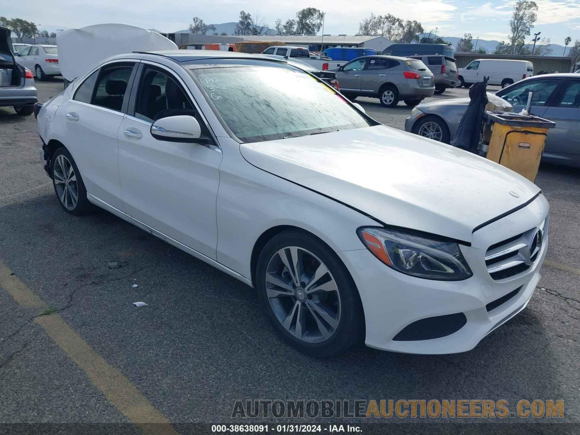 55SWF4JB7FU047244 MERCEDES-BENZ C 300 2015